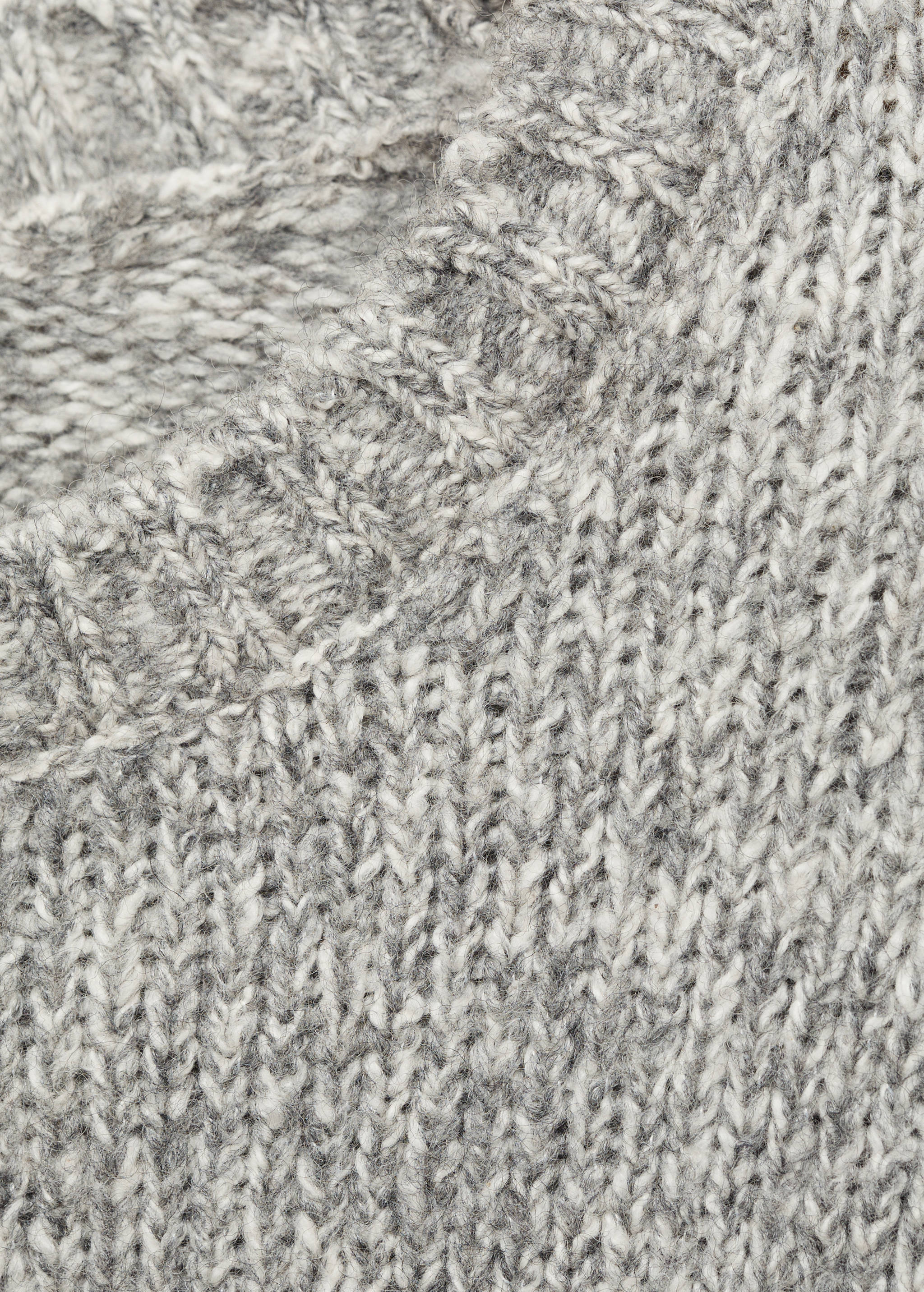 Fleece and cotton sweater - Details of the article 8