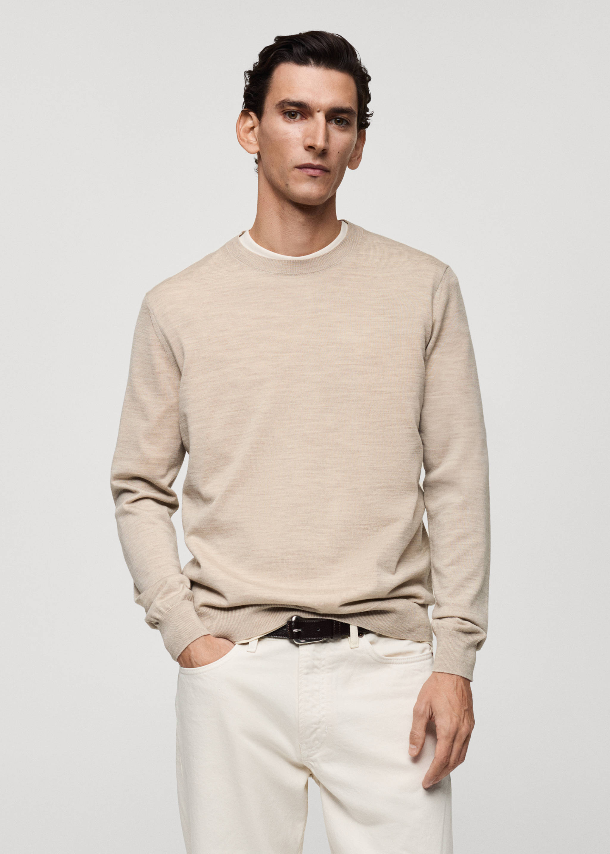 100% merino wool sweater - Medium plane