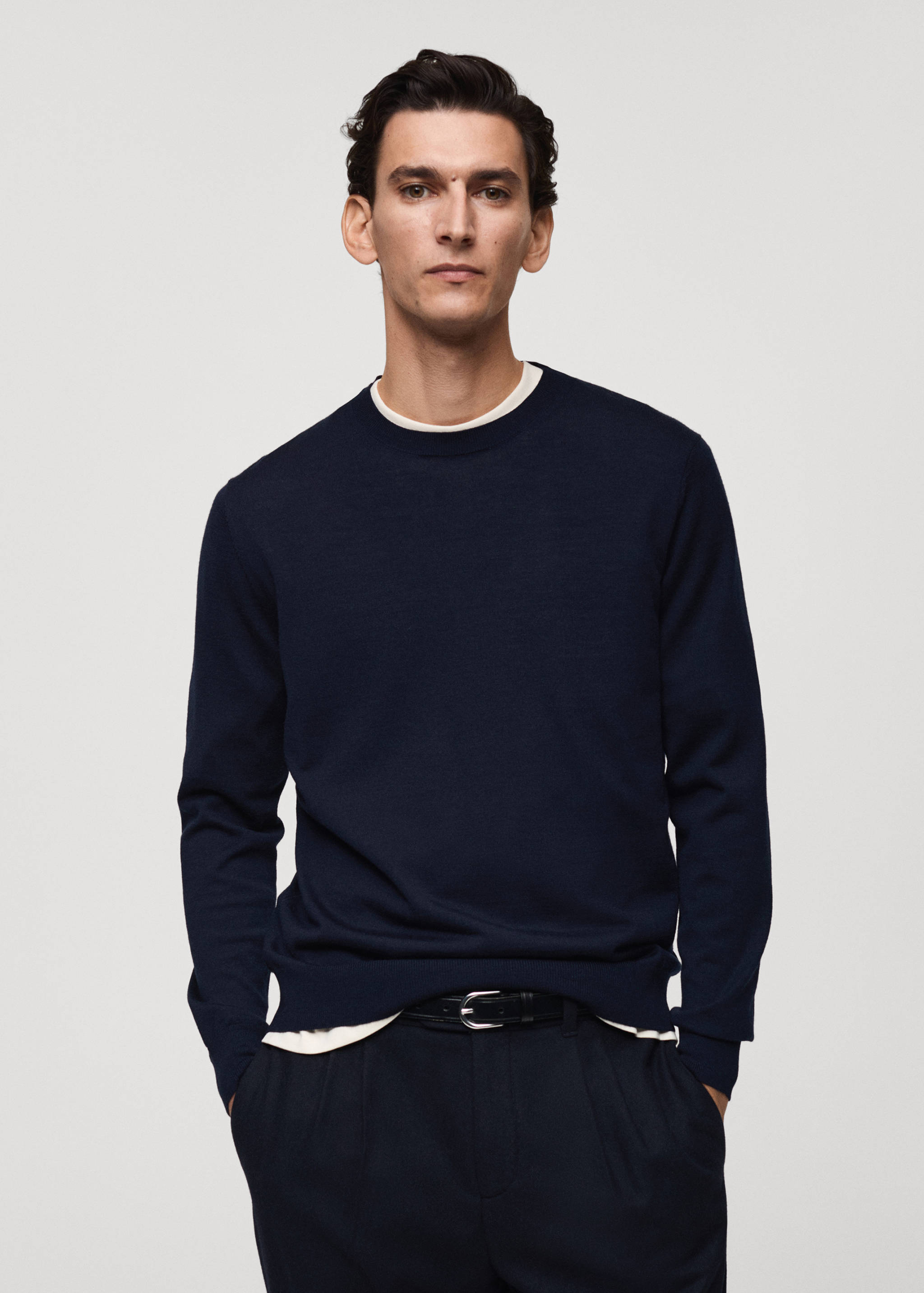 100% merino wool sweater - Medium plane