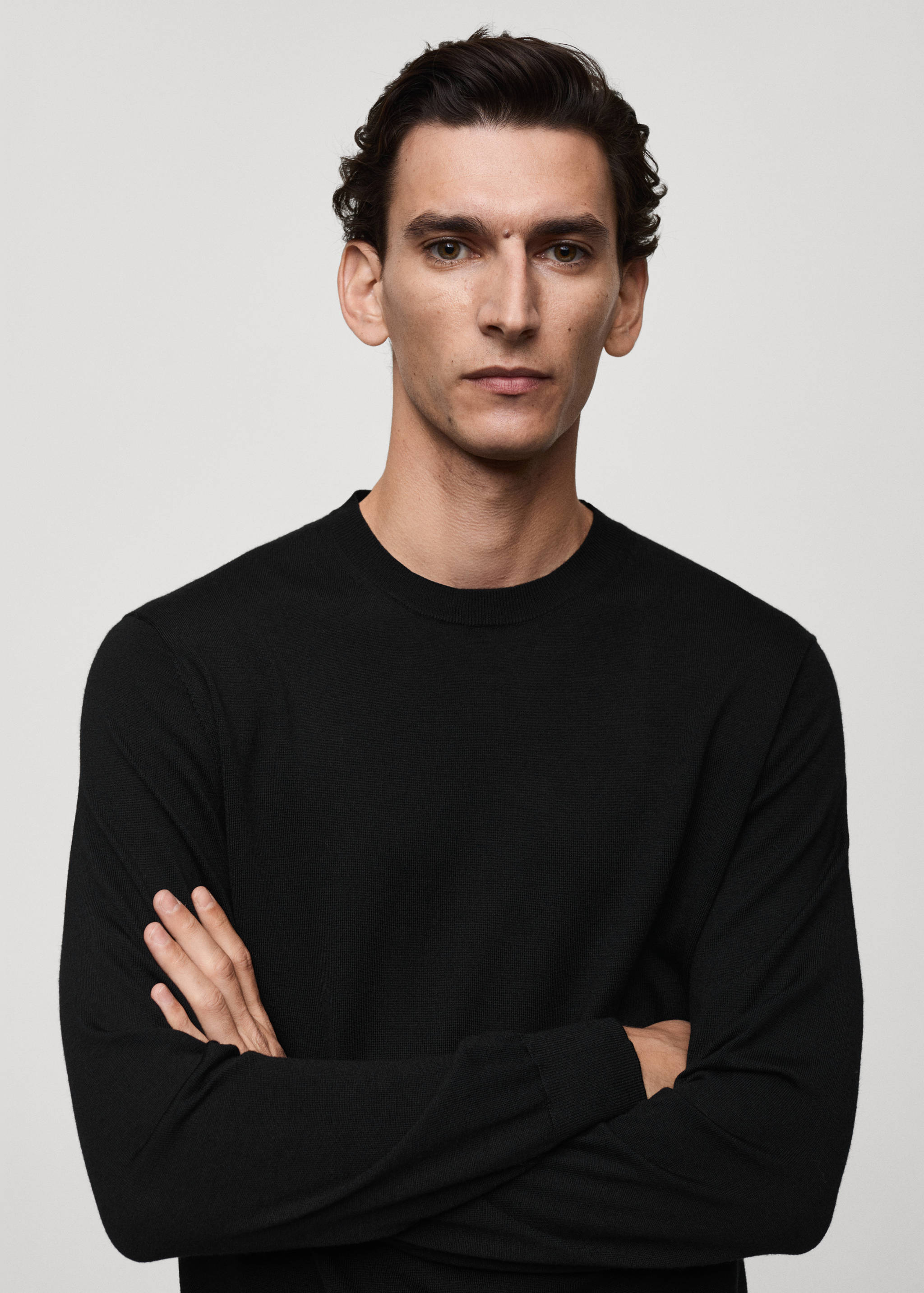 100% merino wool sweater - Details of the article 1