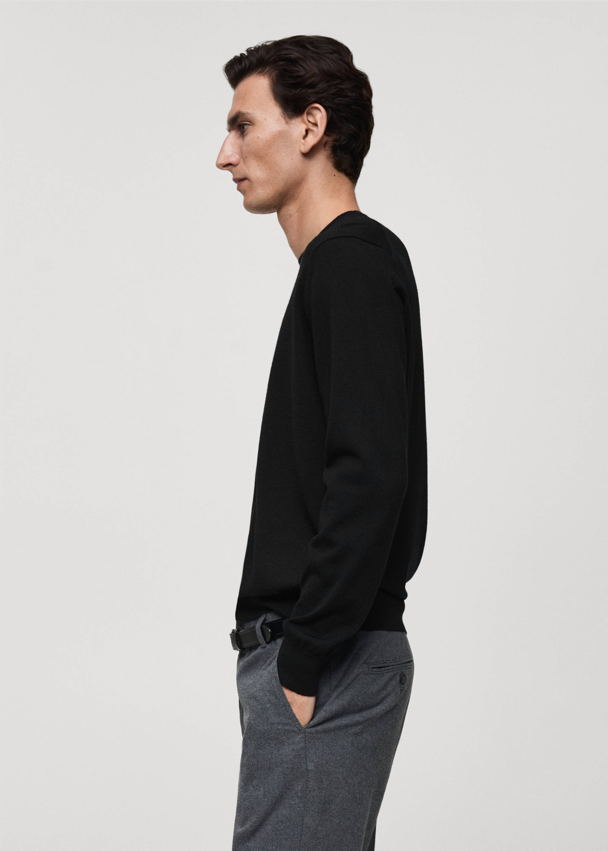 100% merino wool sweater - Details of the article 2