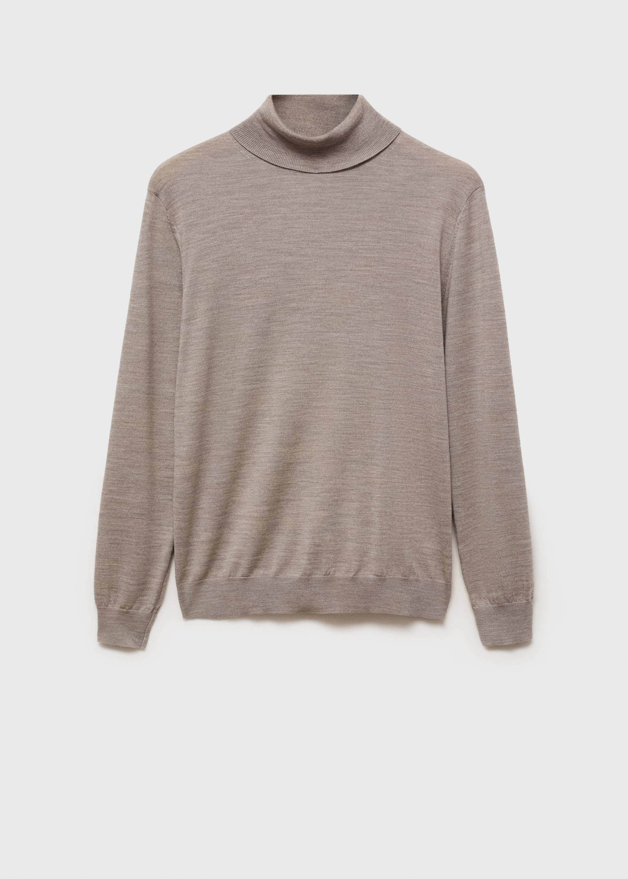 100% merino wool turtleneck sweater - Article without model