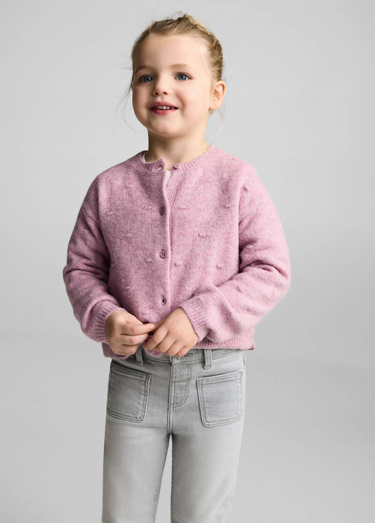 Flared jeans with pocket — Denim Grey