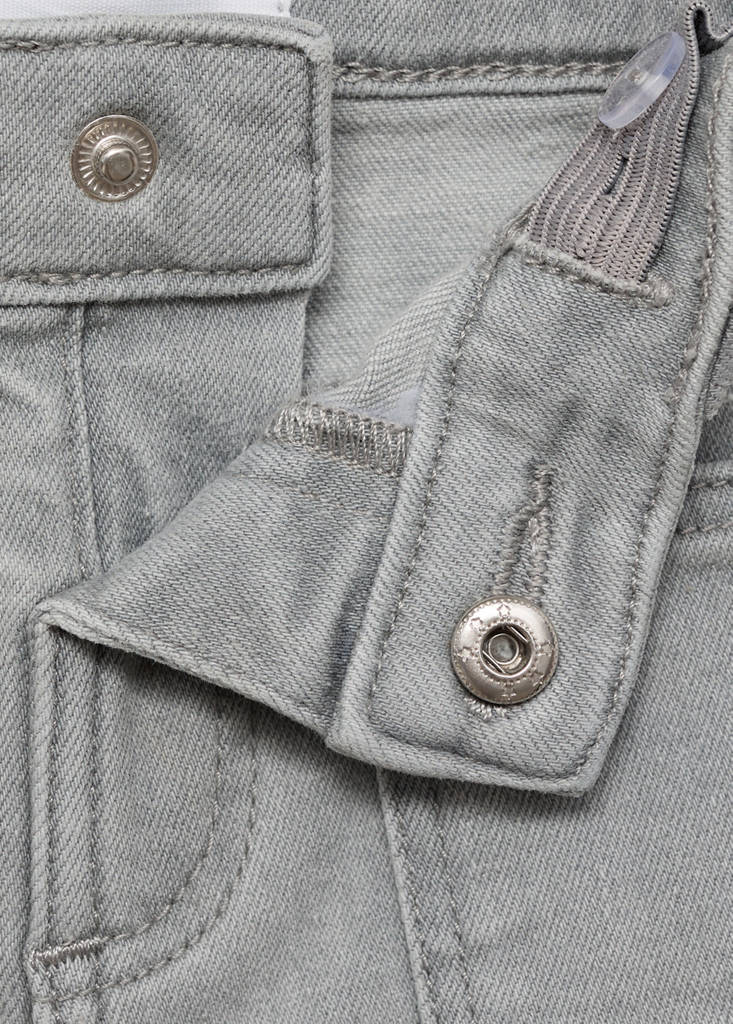Flared jeans with pocket — Denim Grey