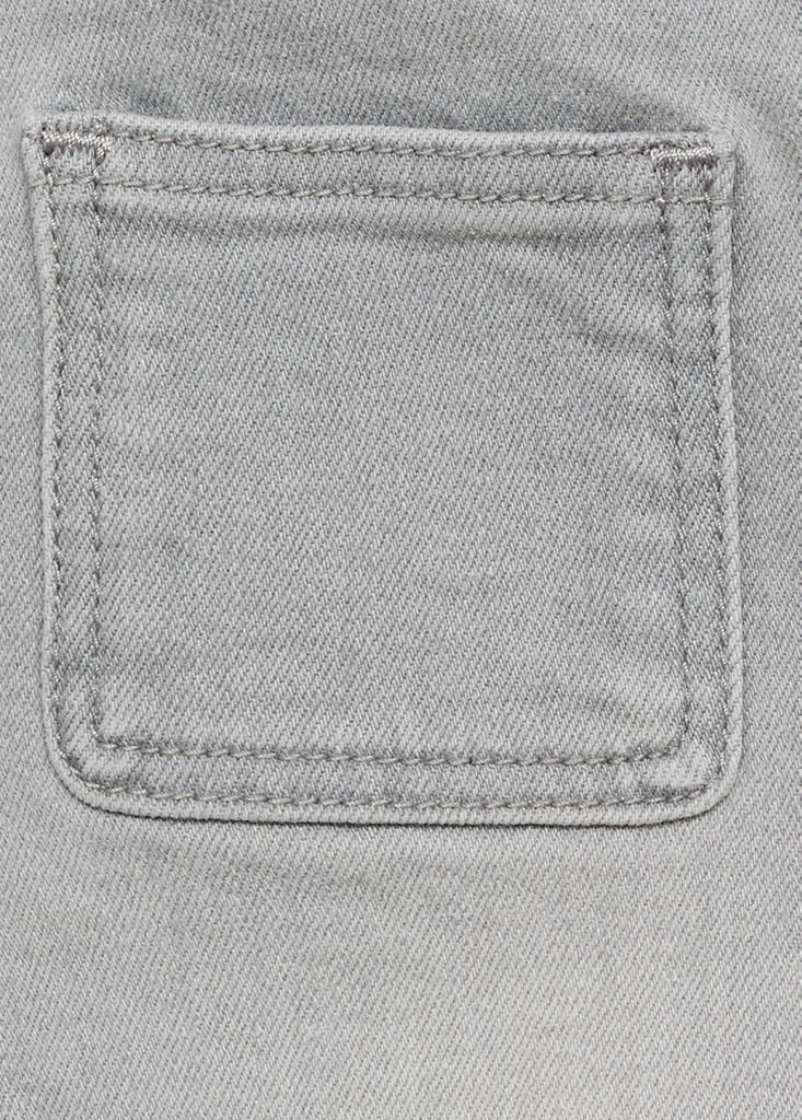 Flared jeans with pocket — Denim Grey