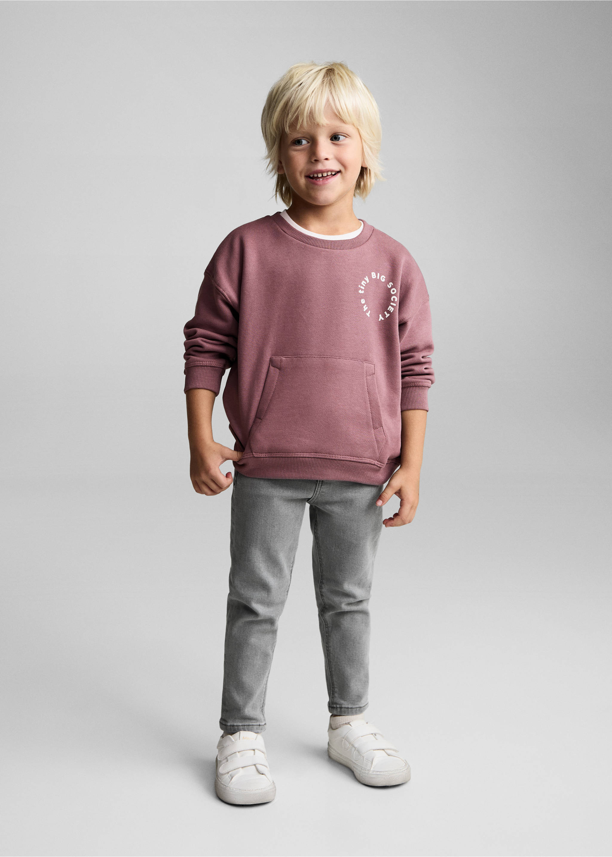 Jeans skinny - Plano general, Gris. Ref: 87000625-00.