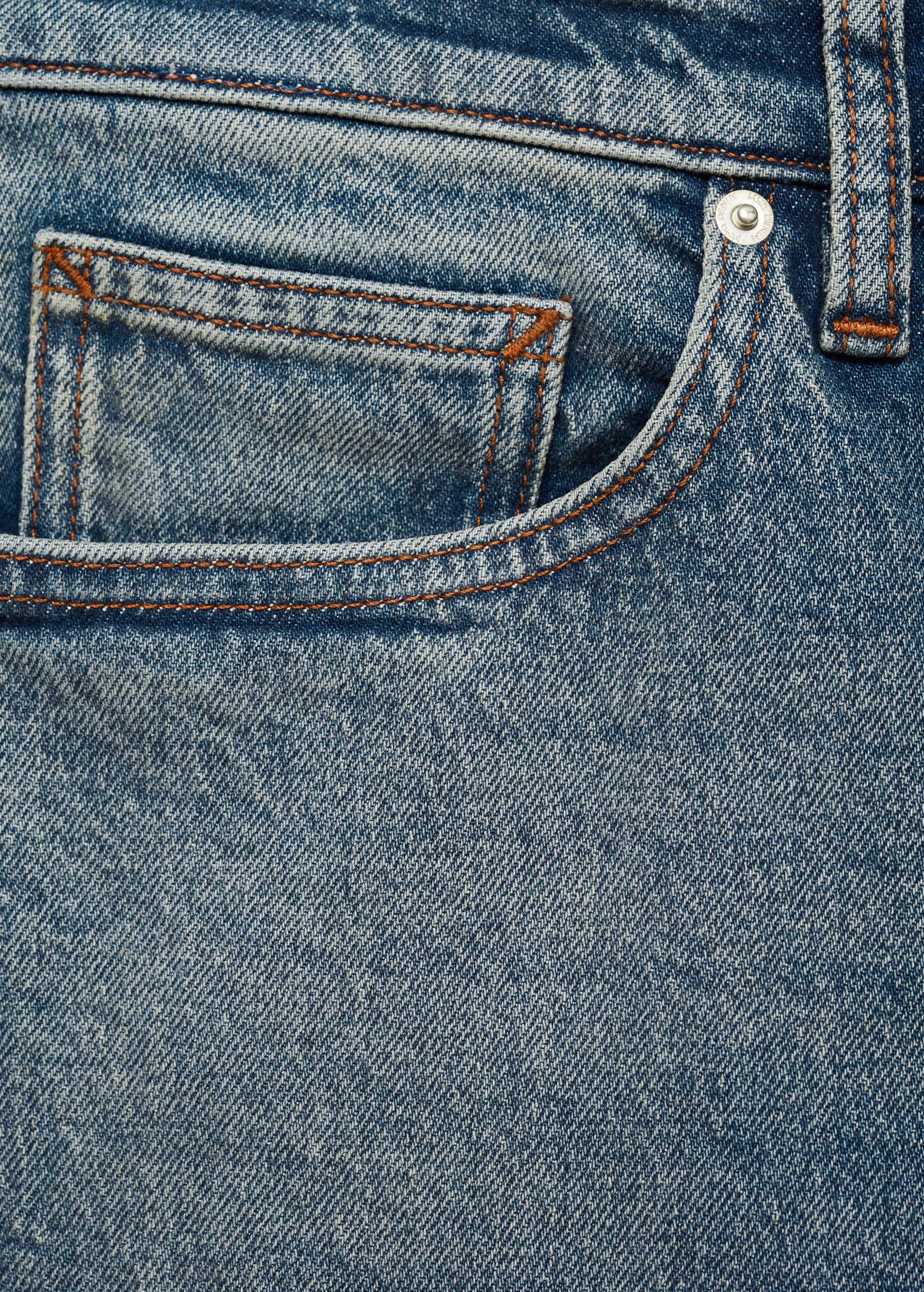 Jean Ben tapered-fit effet usé - Détail de l'article 0