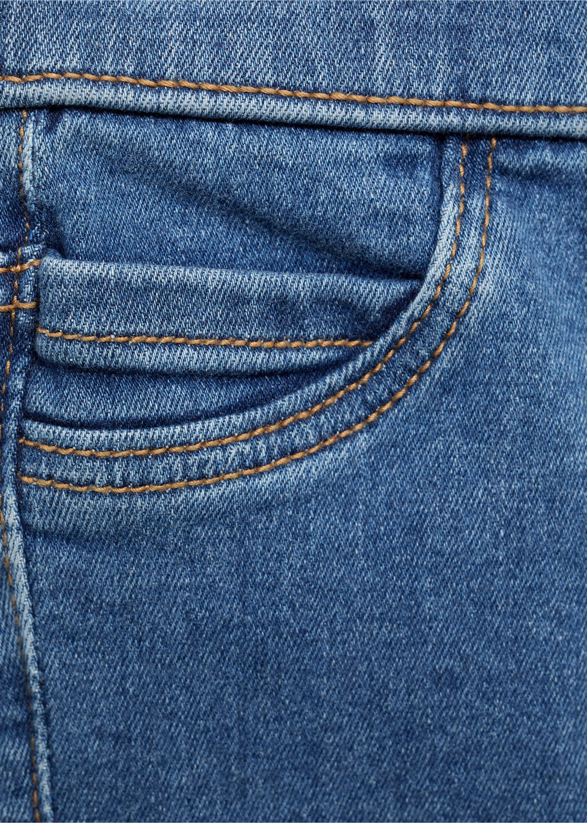 Jean taille élastique - Détail de l'article 0, Bleu moyen. Ref: 87000627-00.