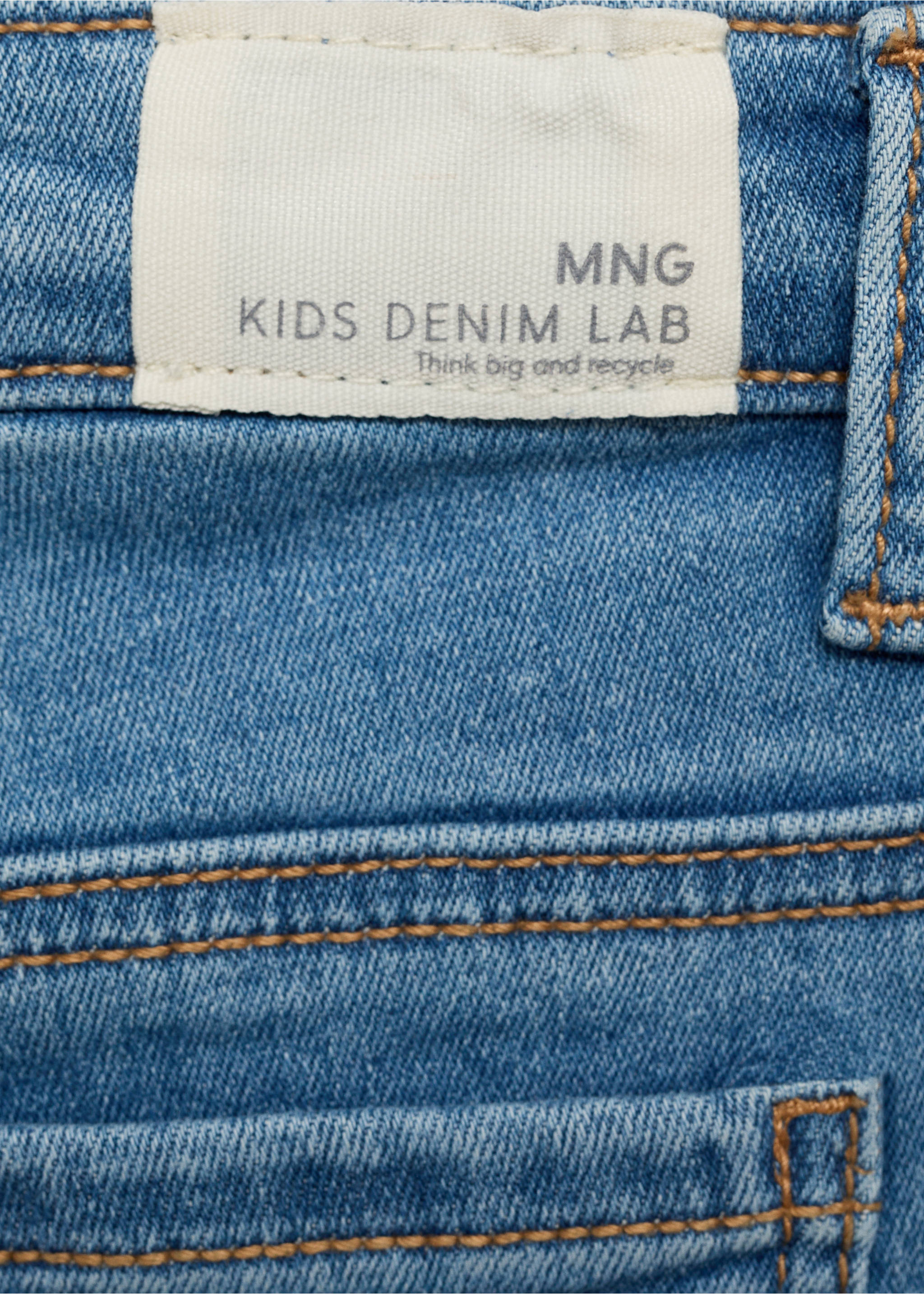 Cotton skinny Jeans - Details of the article 0, Medium Blue. Ref: 87000628-00.