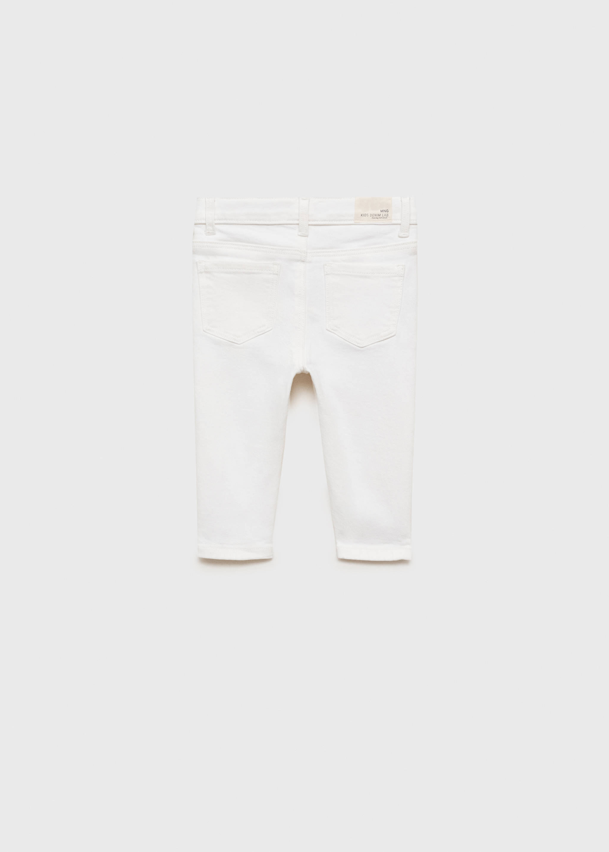 Cotton skinny Jeans - Reverse of the article