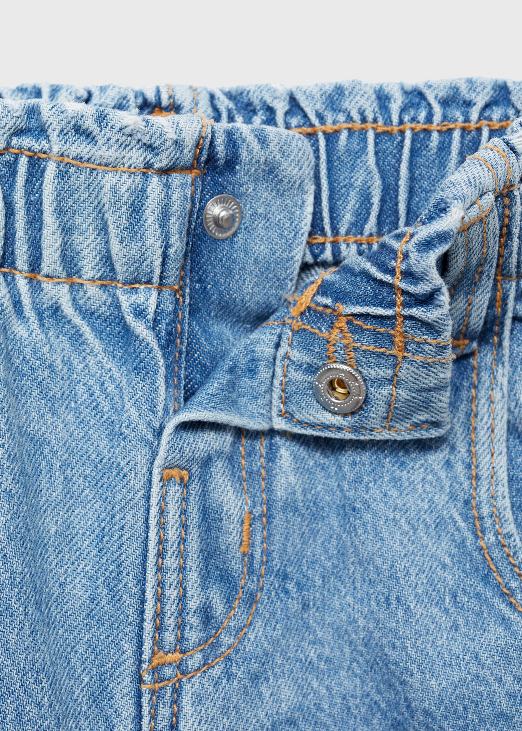 Jeans paperbag droits - Détail de l'article 8