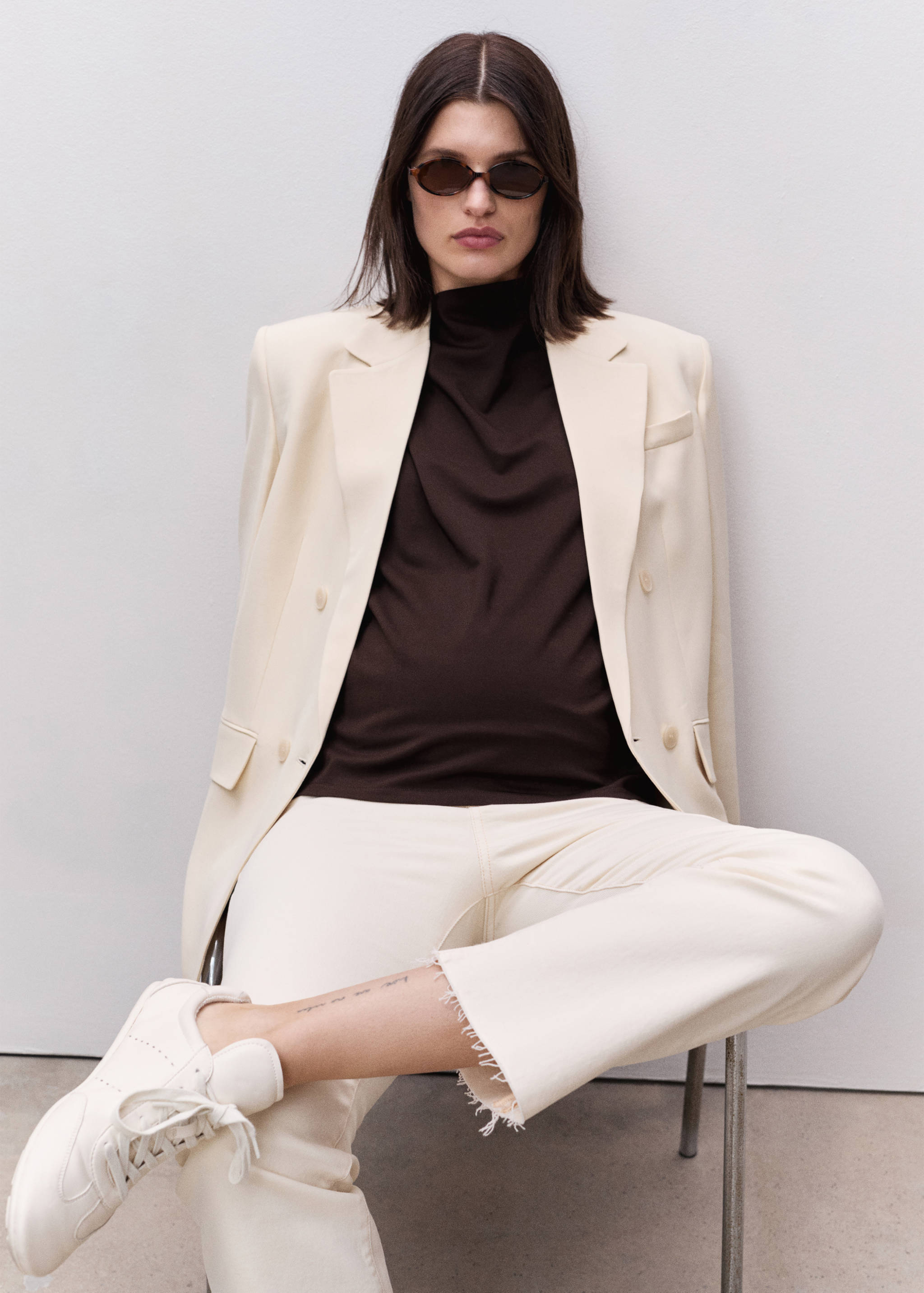 Jeans flare crop premamá - Detalle del artículo 2