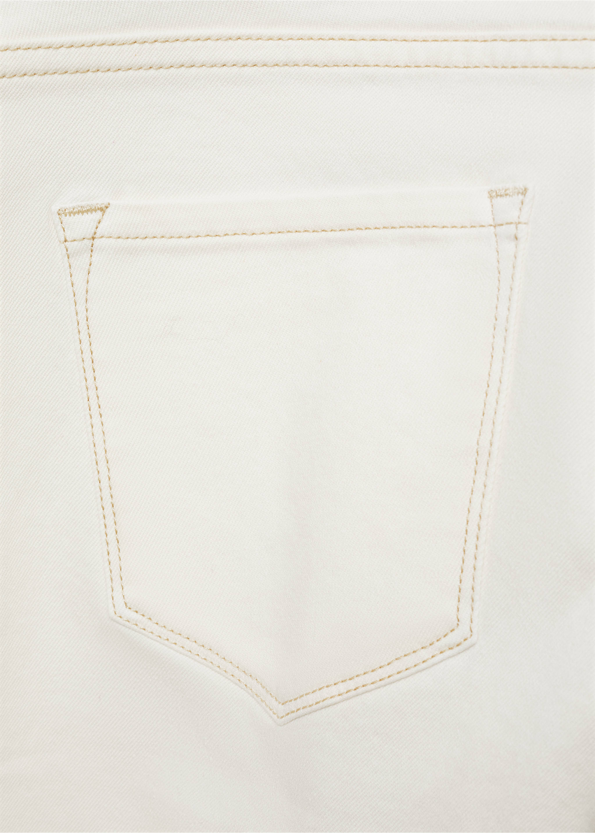 Jean de grossesse flare crop - Détail de l'article 0, Blanc cassé. Ref: 87000632-00.