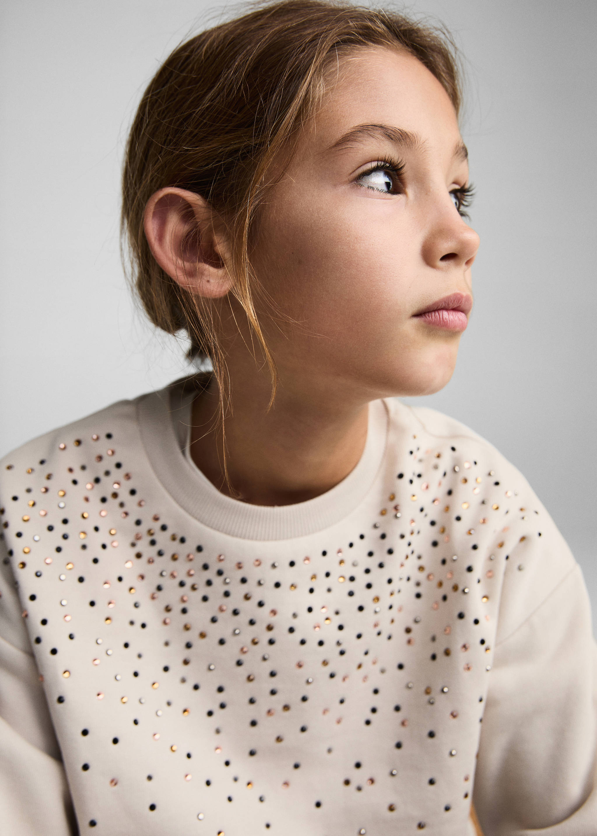 Boncuk detaylı sweatshirt - Ürün detayı 1