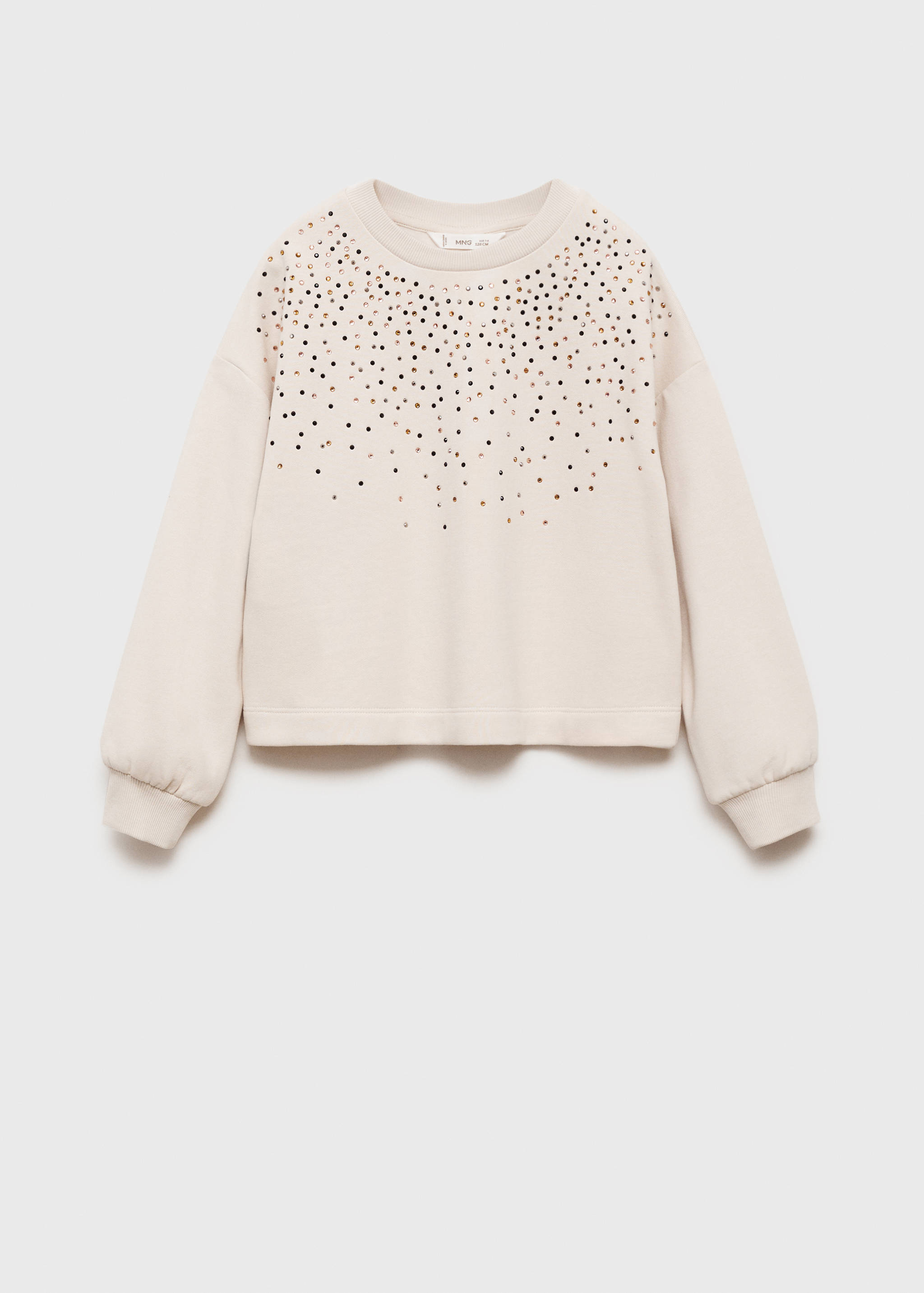 Boncuk detaylı sweatshirt - Modelsiz ürün