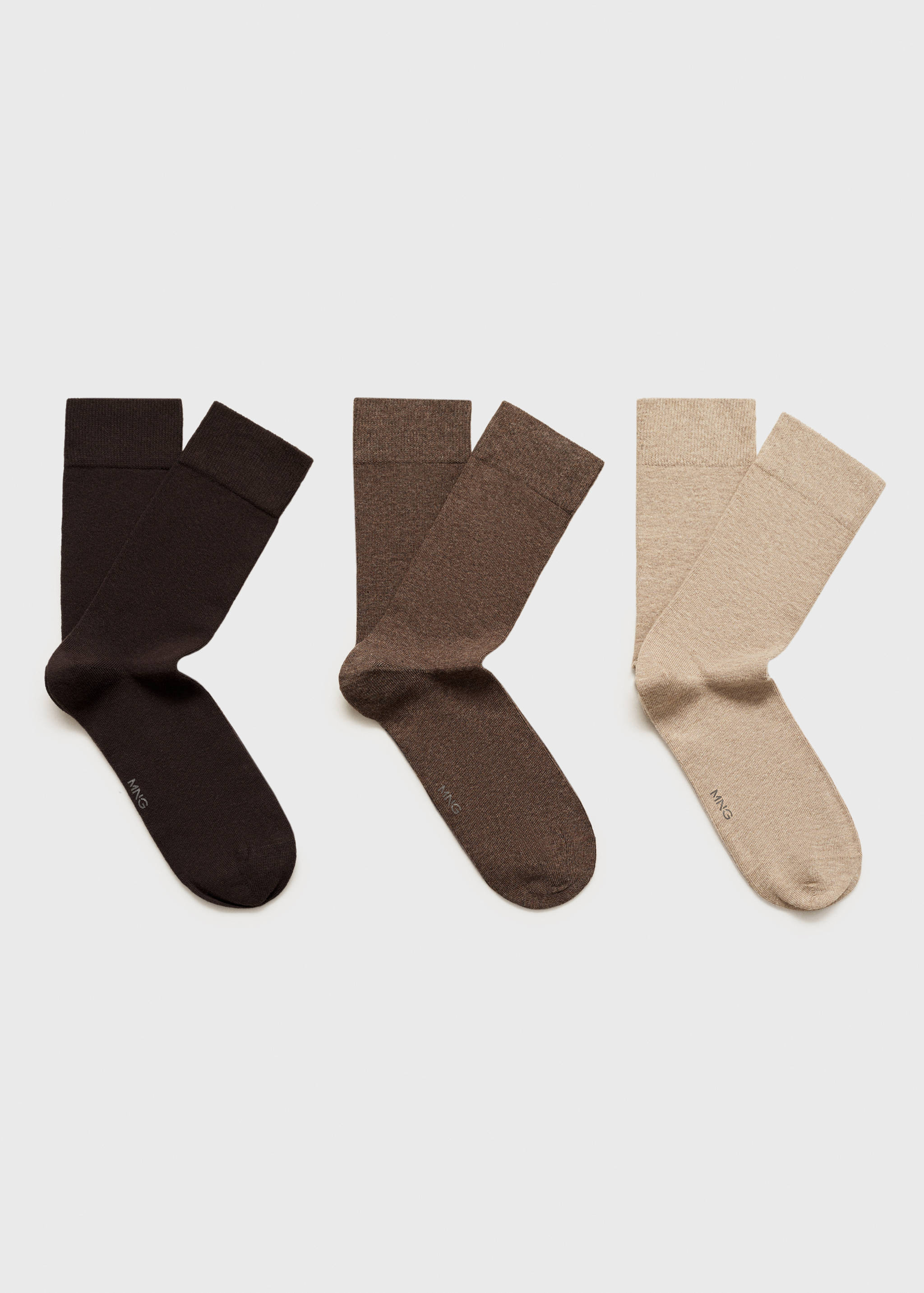 Pack of 3 cotton socks - Article without model