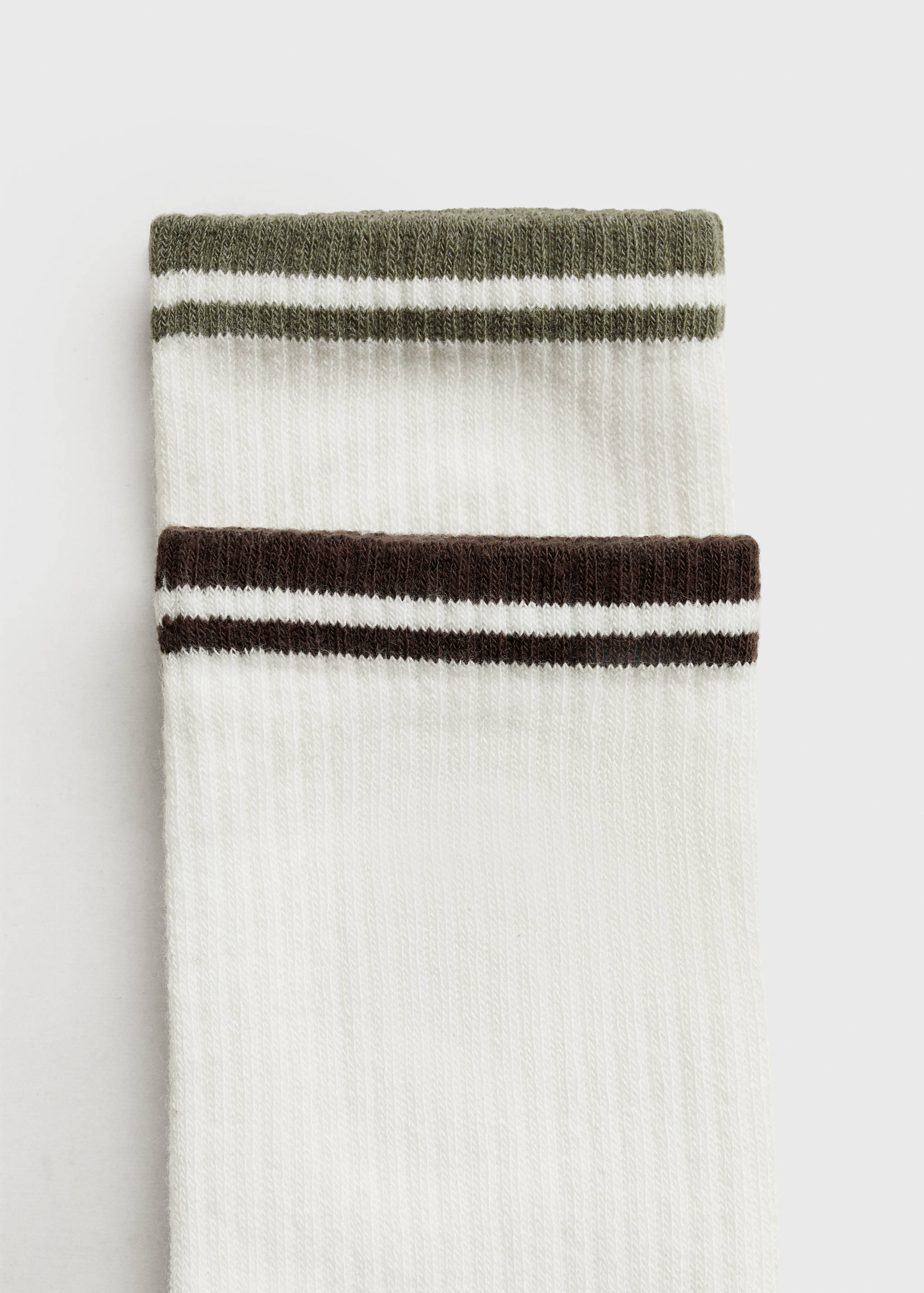 2er-Pack gestreifte Strümpfe - Detail des Artikels 8