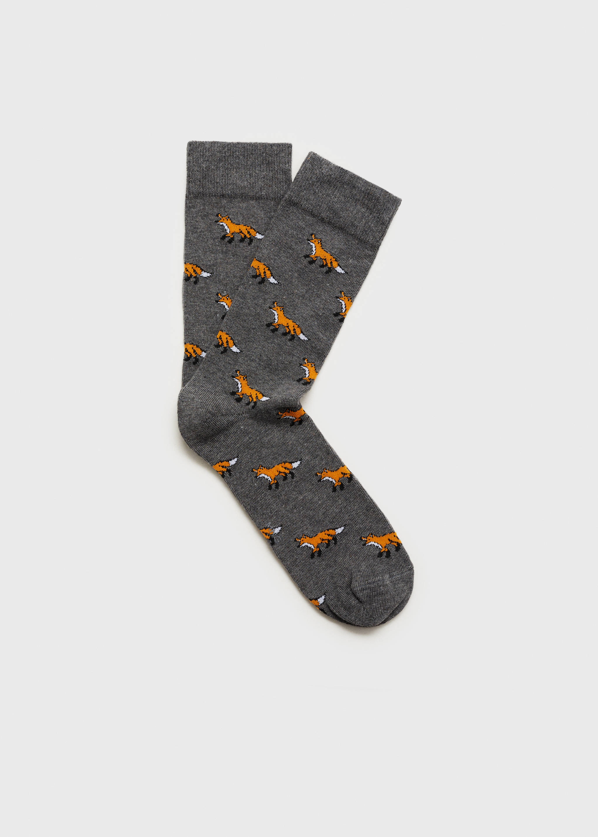 Animal print cotton socks - Article without model