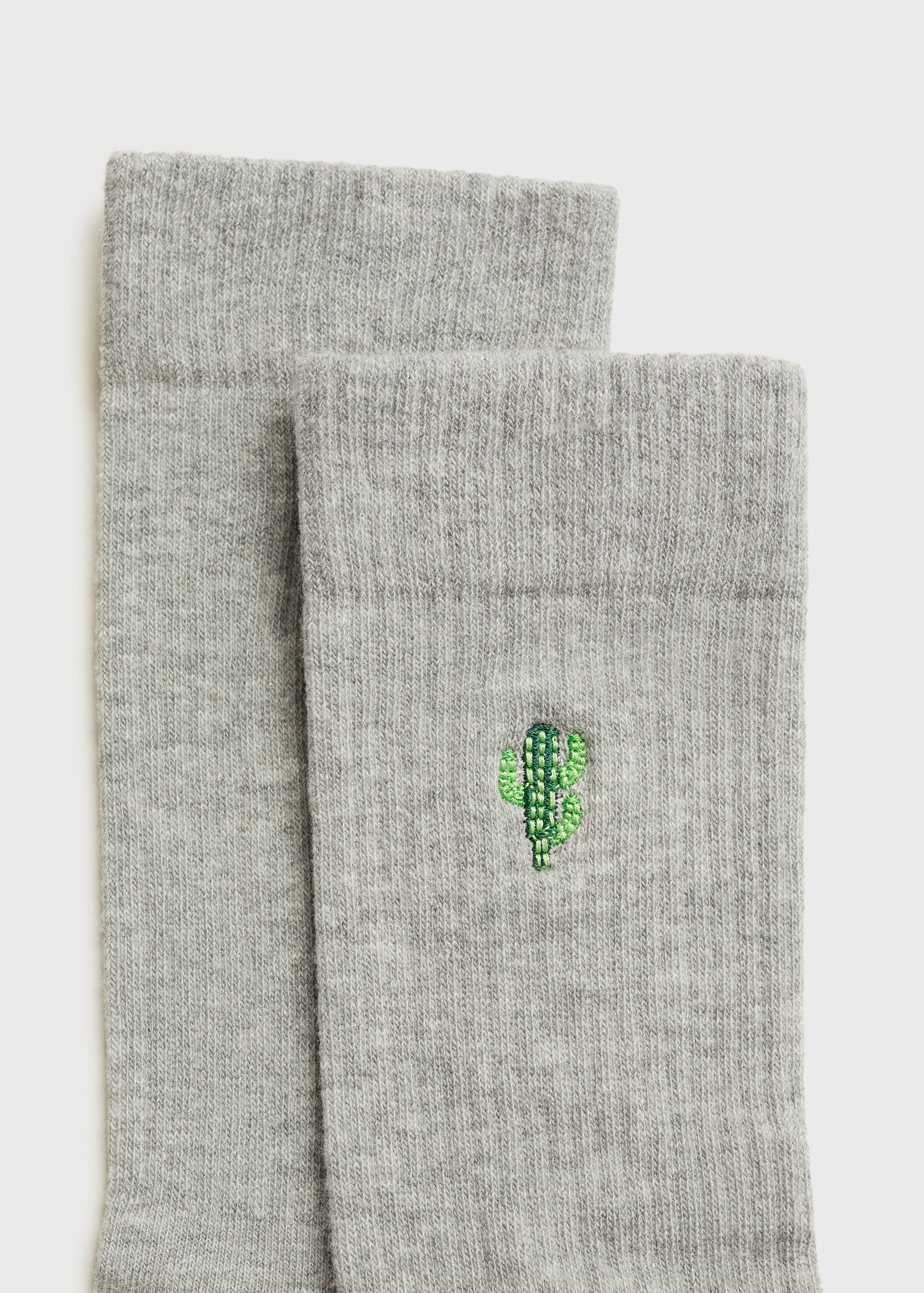 Chaussettes brodées coton - Détail de l'article 8