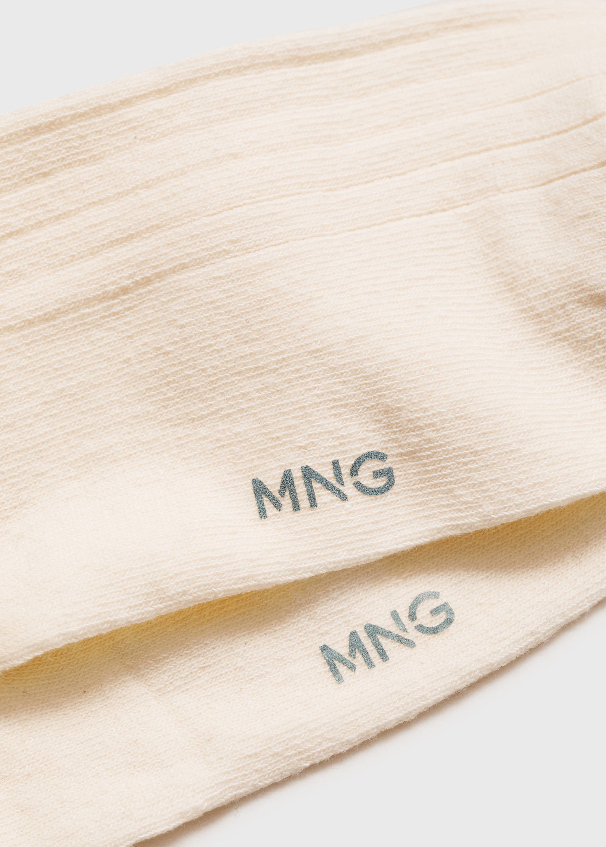 Ribbed cotton socks - Details of the article 8