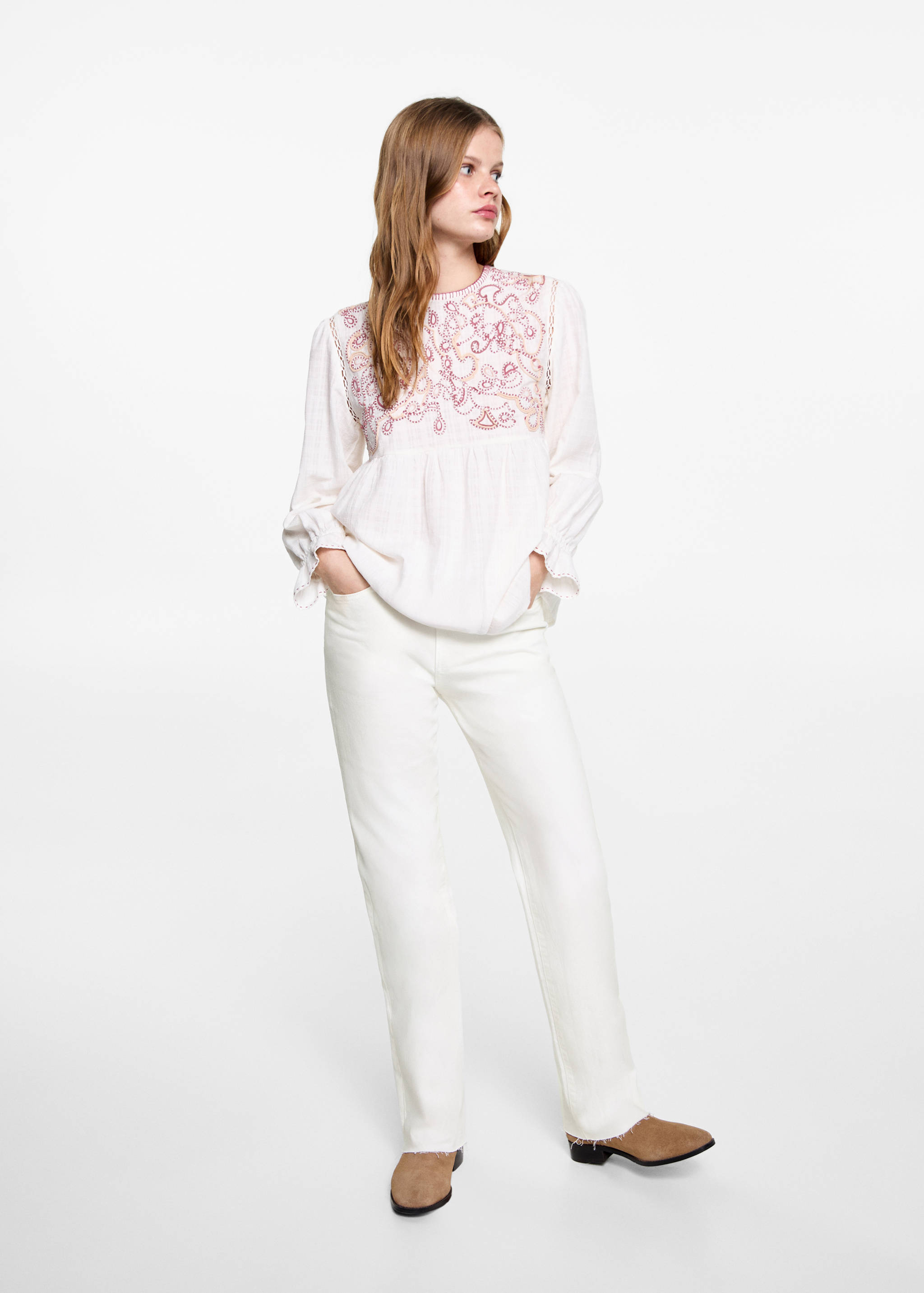 Jean regular-fit - Plan général