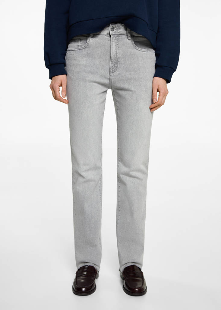 Straight fit jeans — Denim Grey