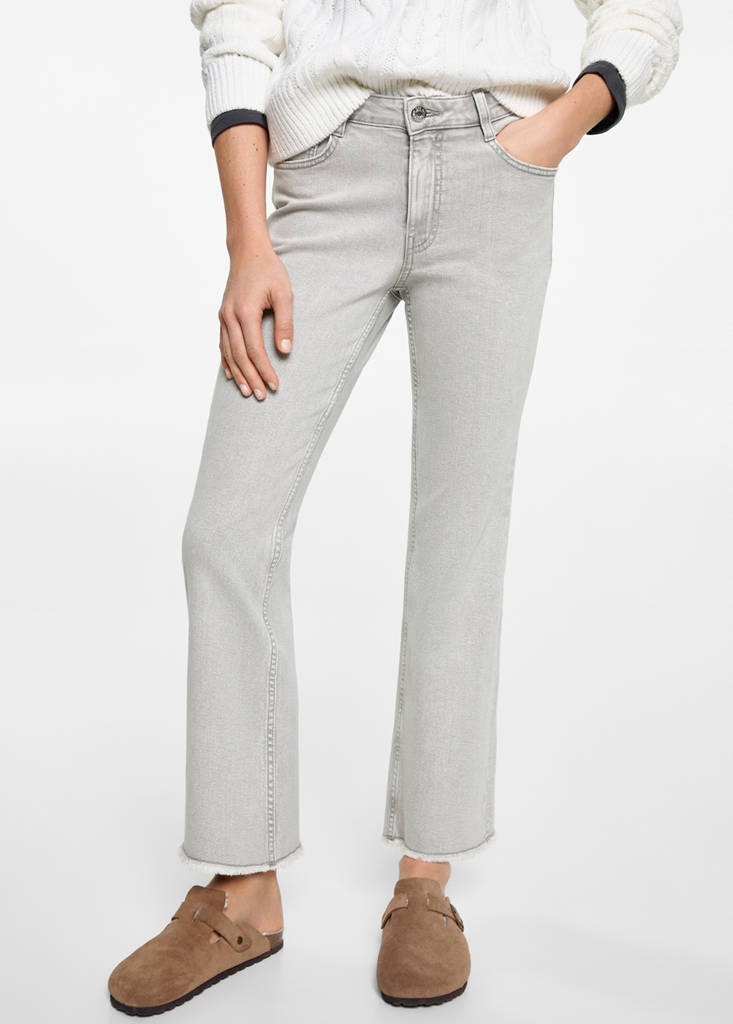 Crop flared jeans - thumbnail 2