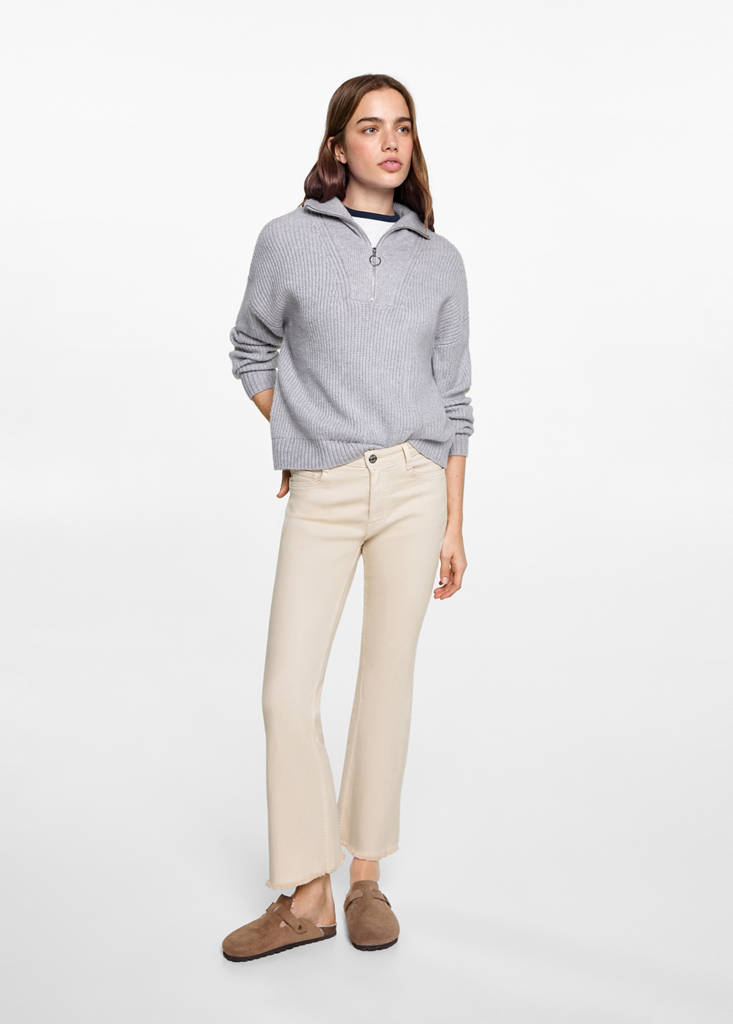 Crop flared jeans - thumbnail 8