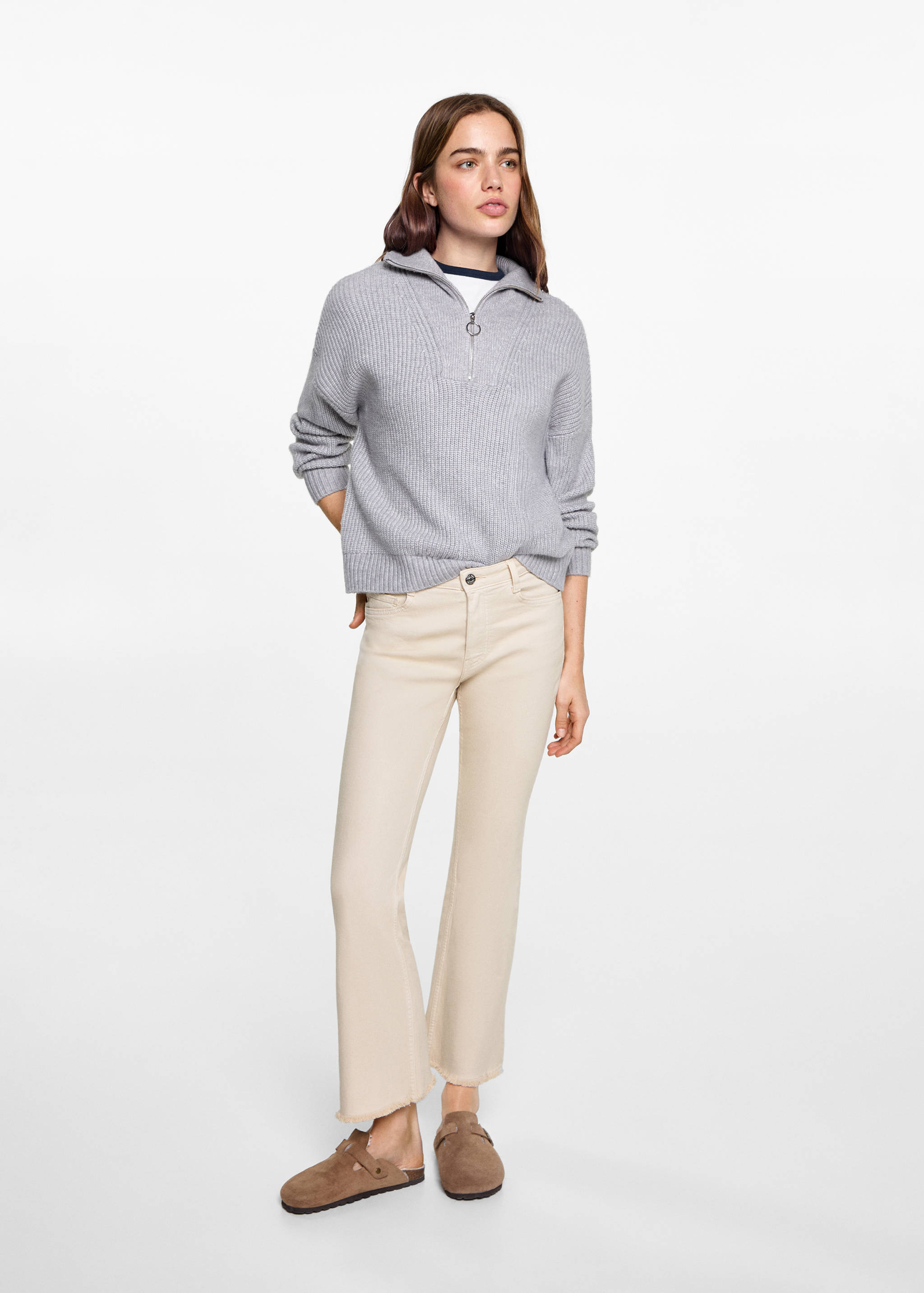 Jean flare crop - Plan général