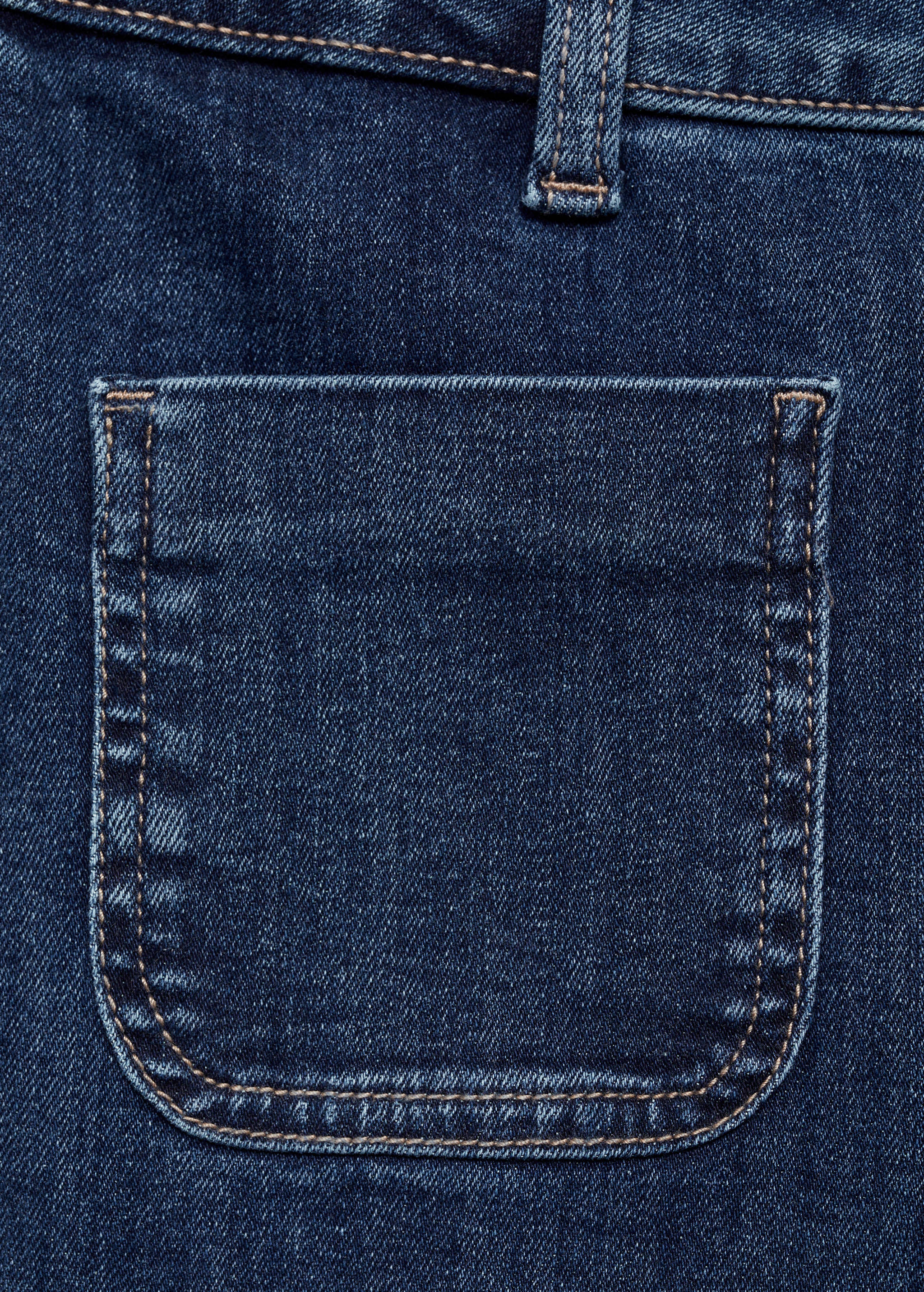 Flared jeans with pocket - Details of the article 8