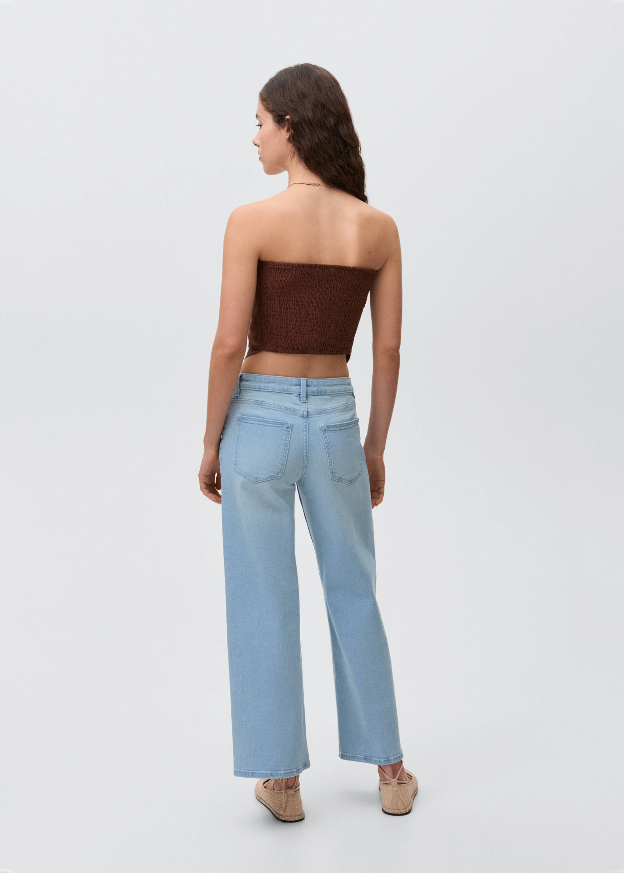Jupe-culotte jean - Verso de l’article