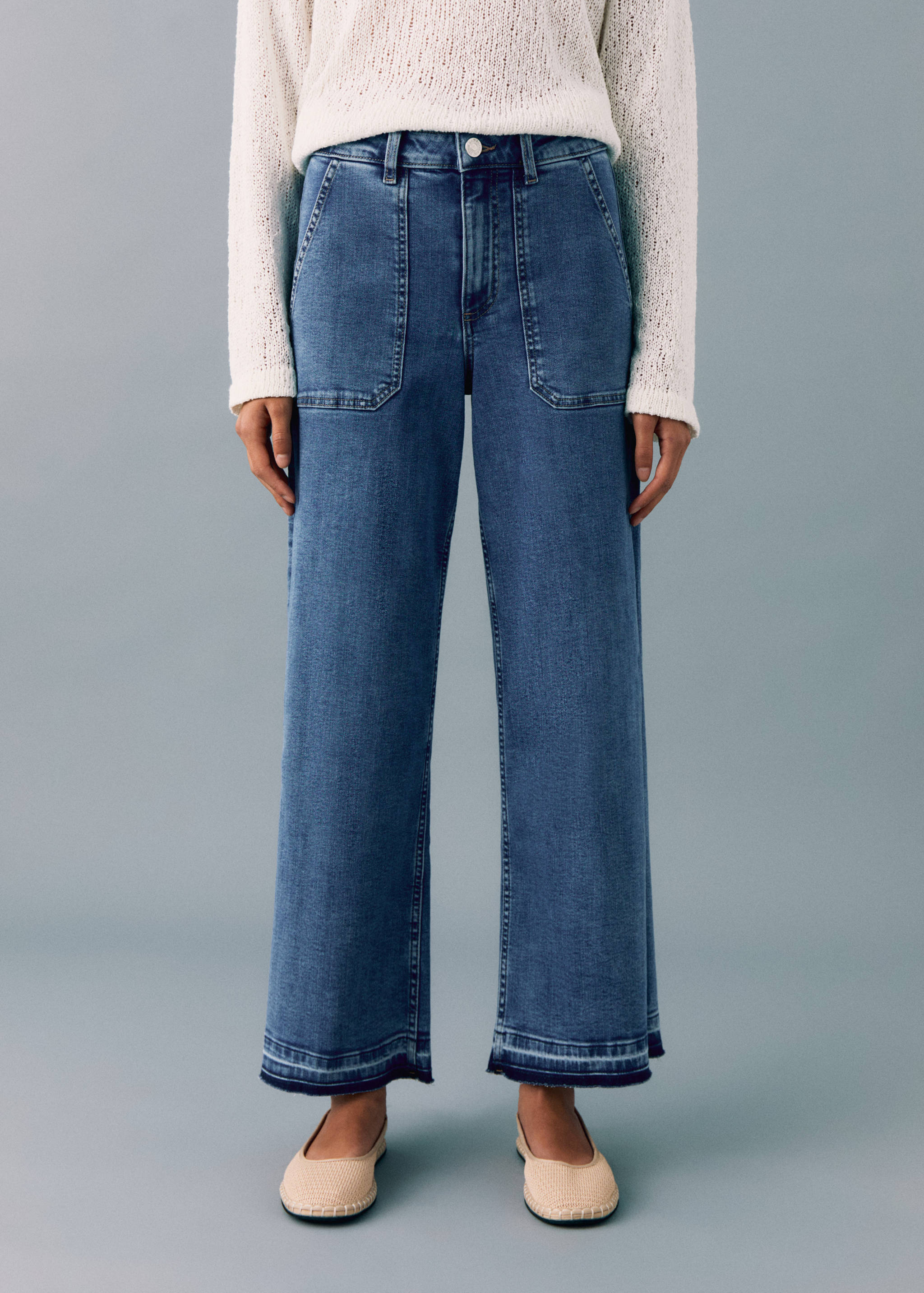 Culotte jeans with pockets - Details of the article 6