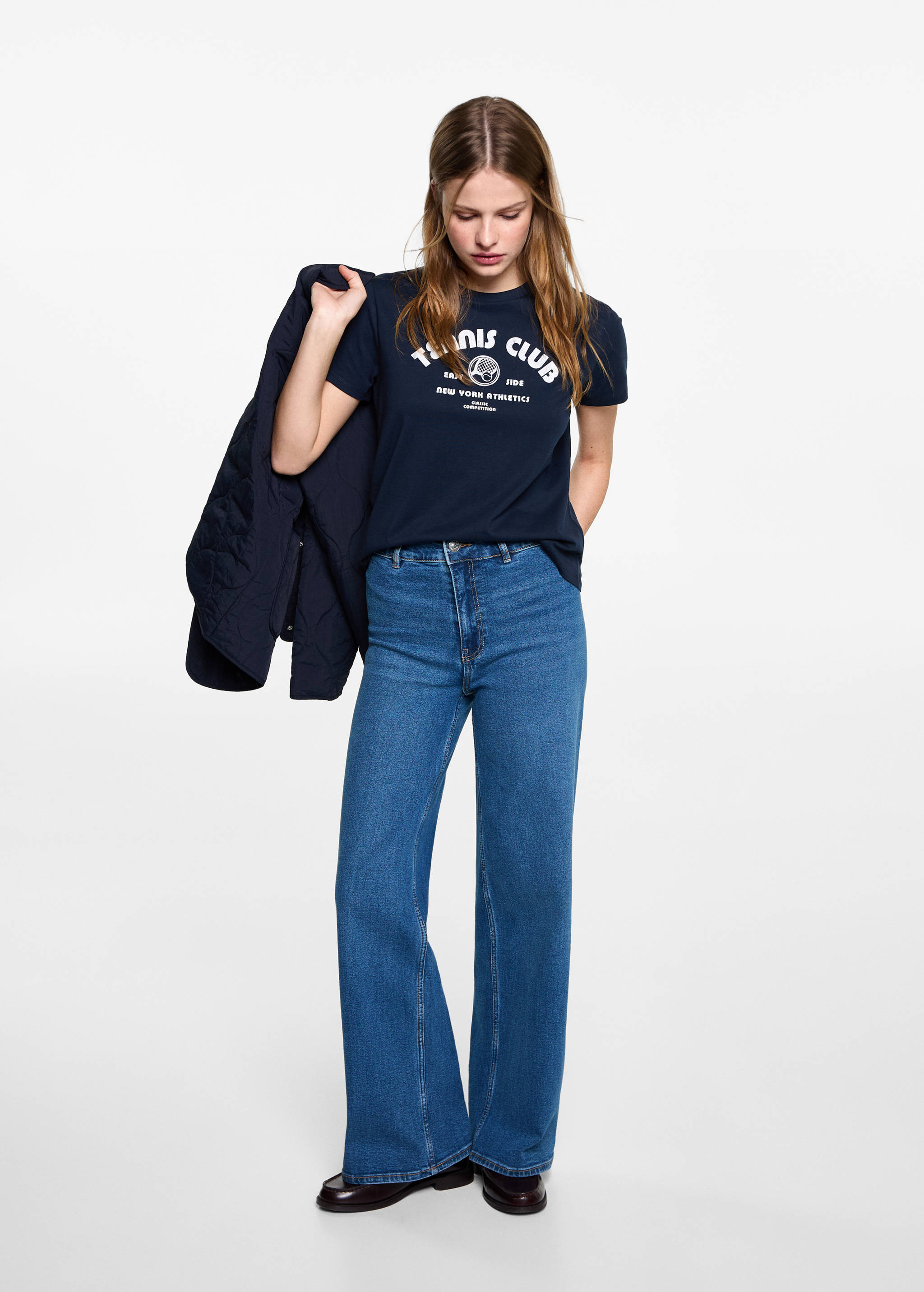 Jeans wide leg - General plane