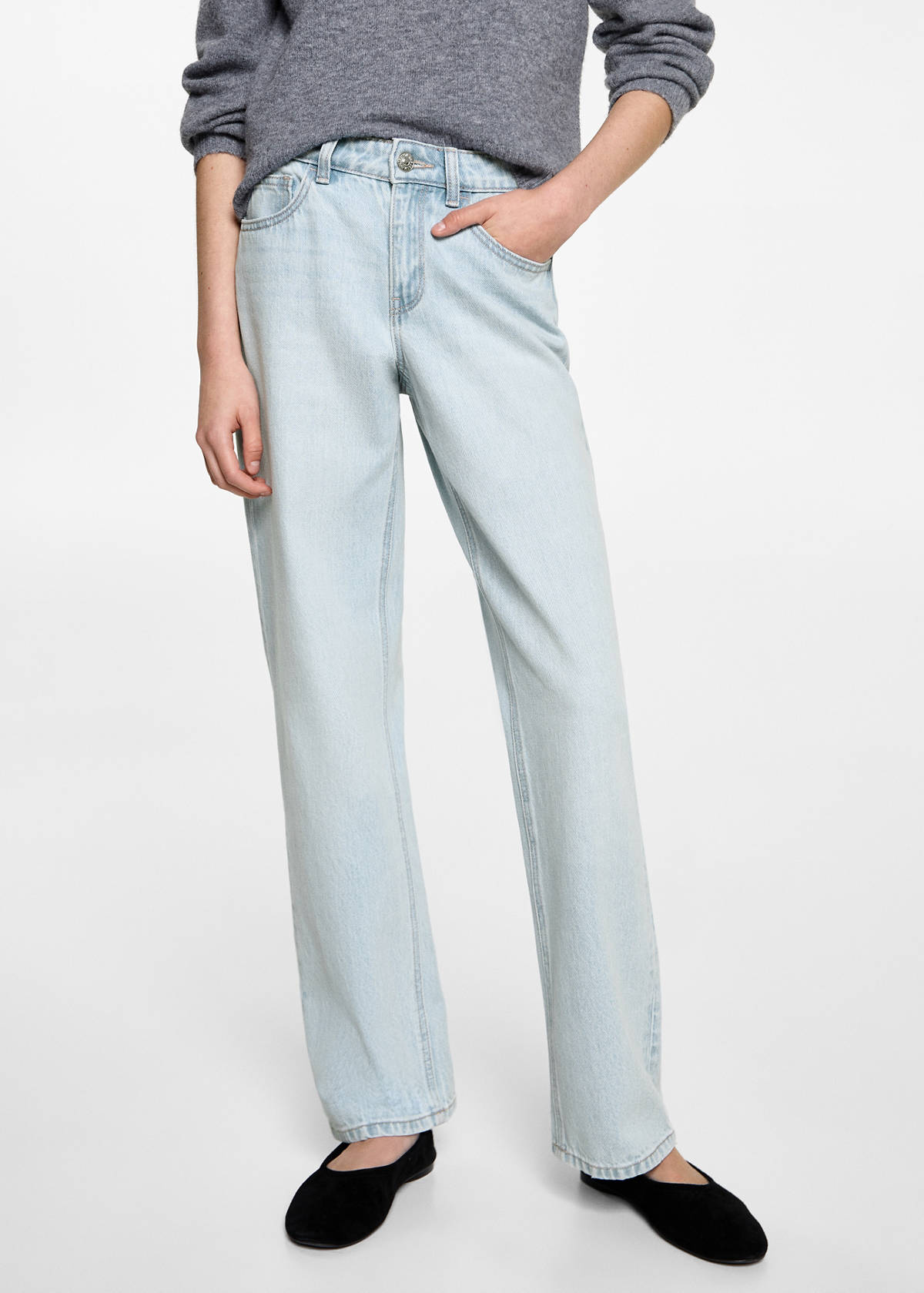 Straight fit jeans — Light Blue