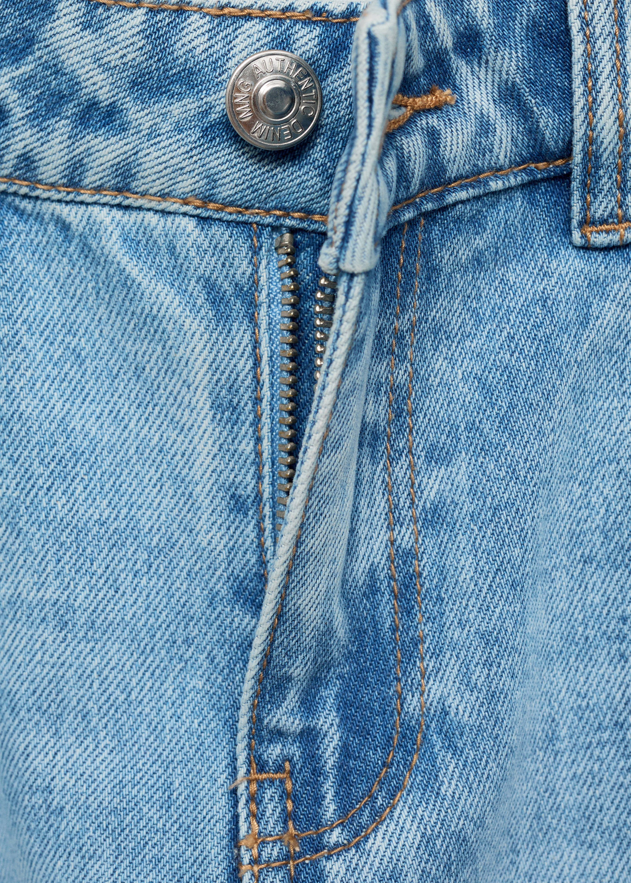 Tie-dye straight jeans - Details of the article 8