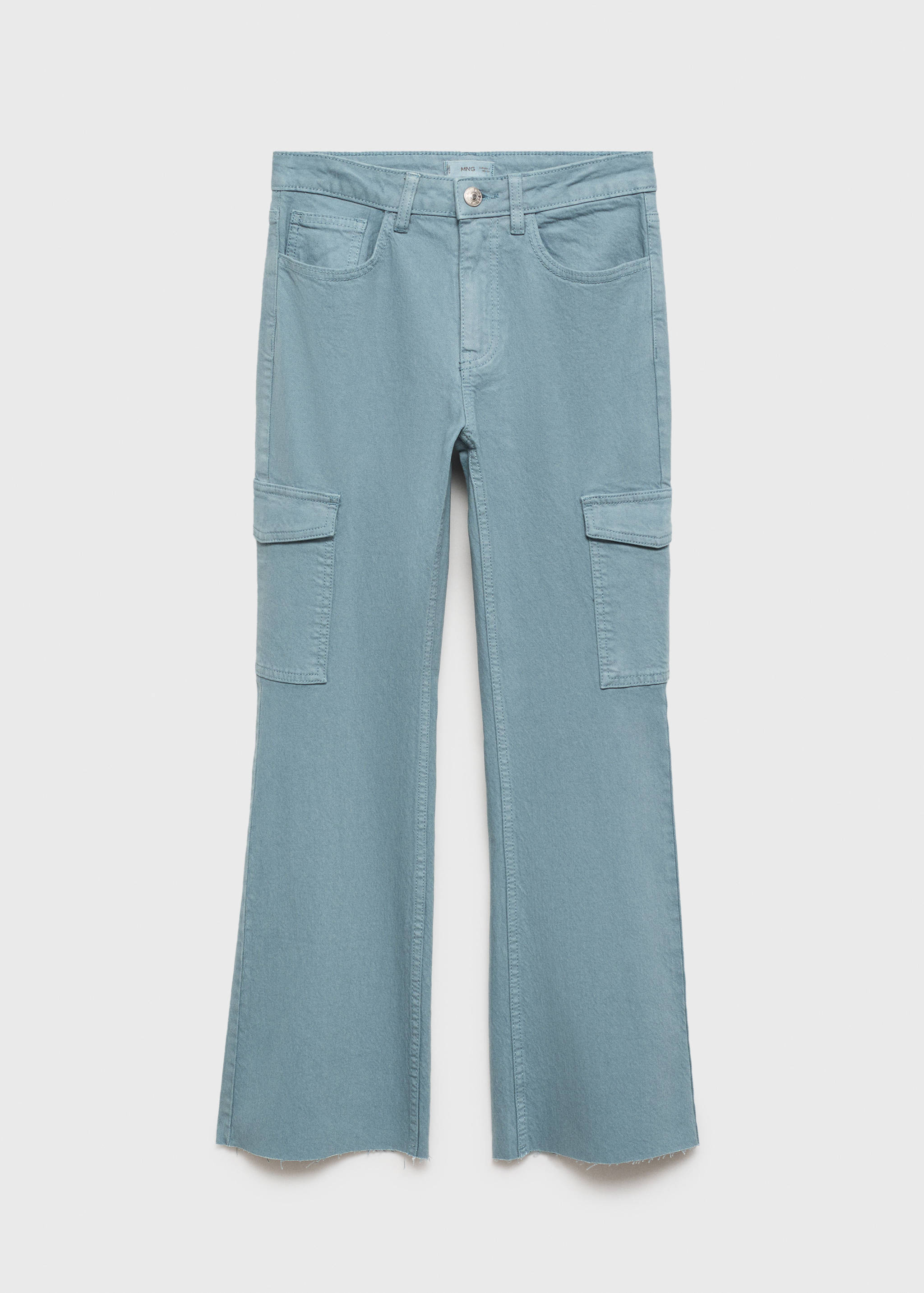 Crop flare kargo pantolon - Modelsiz ürün
