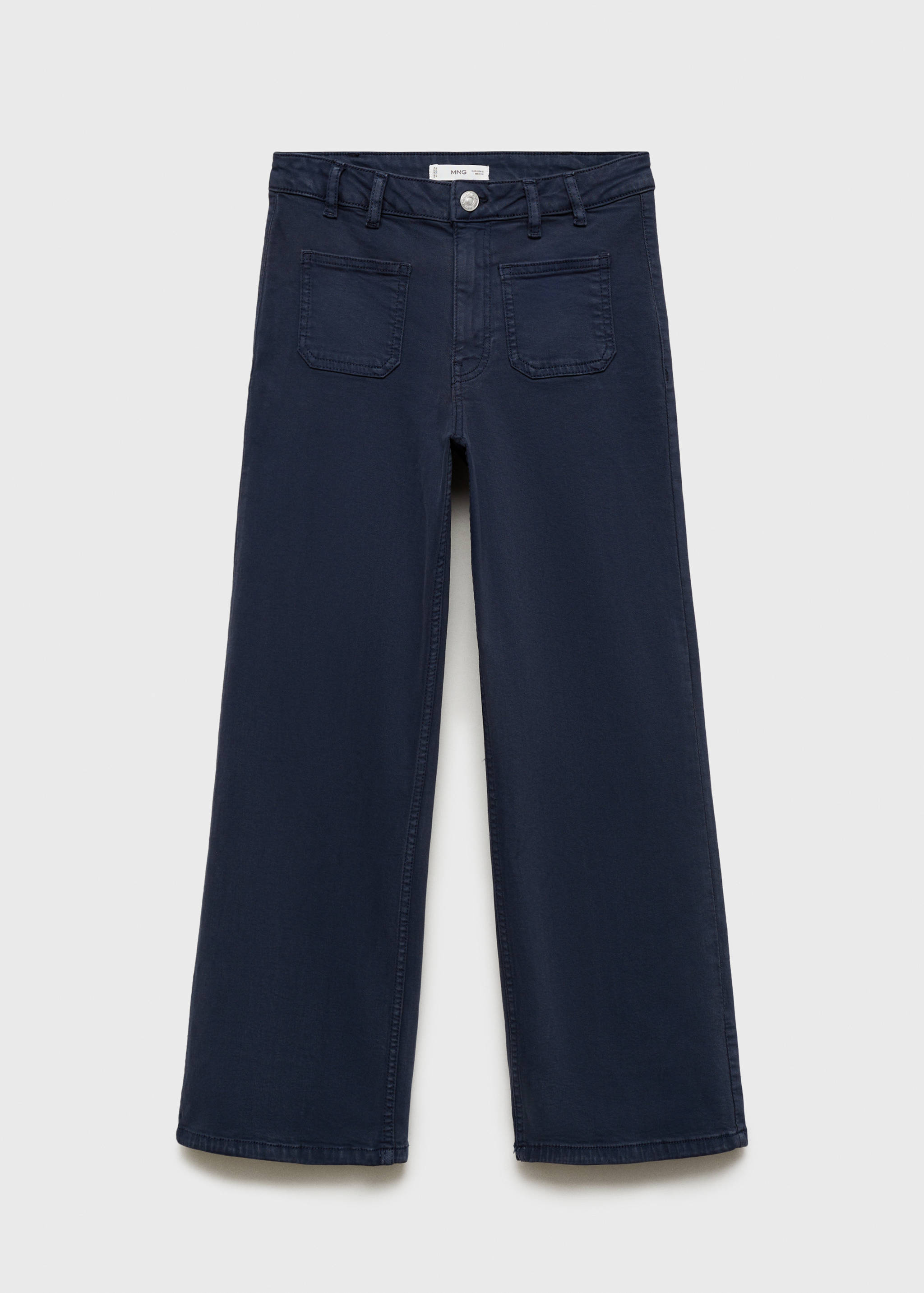 Culotte jeans with pockets - Article without model