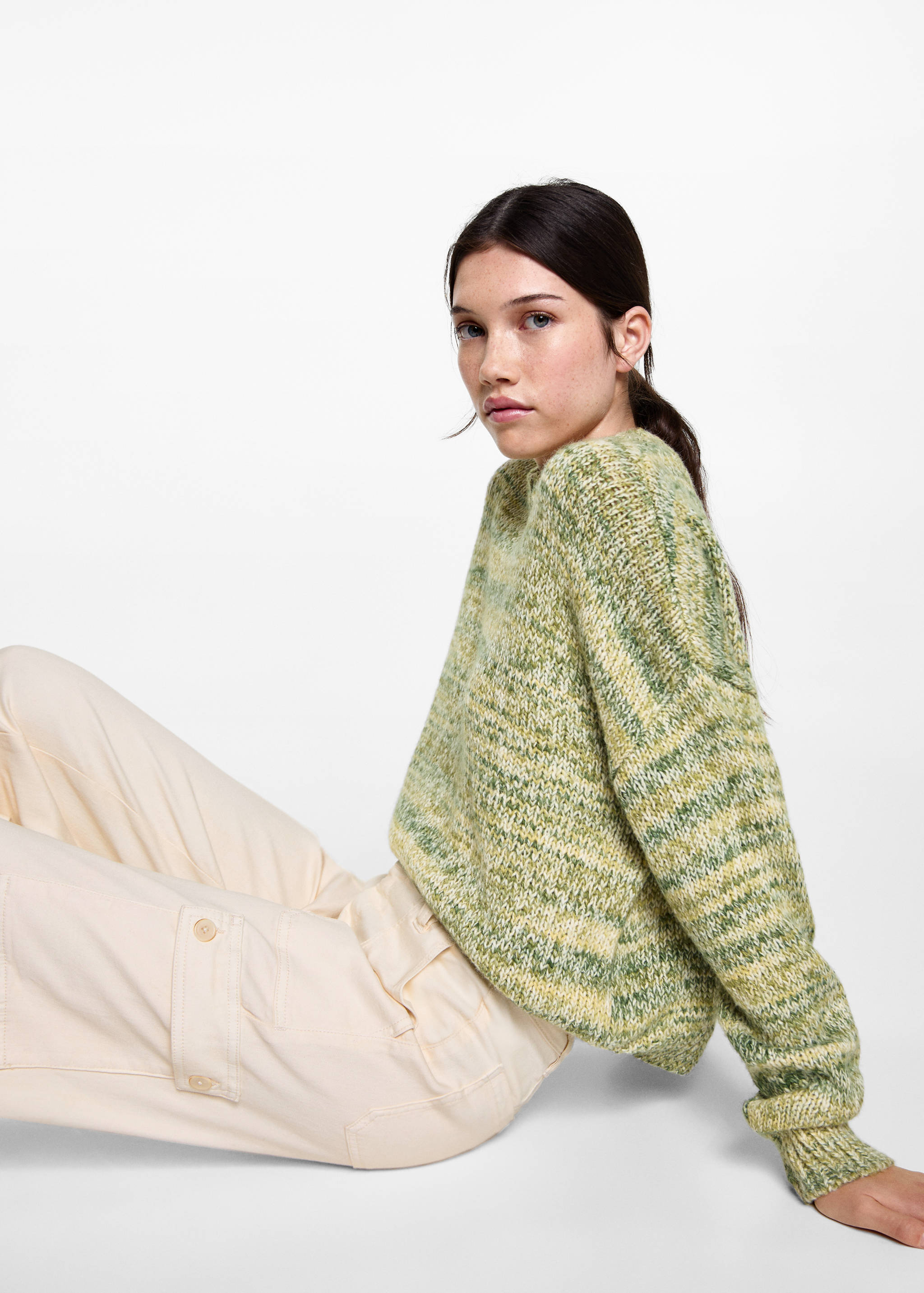 Culotte jeans with pockets - Details of the article 1