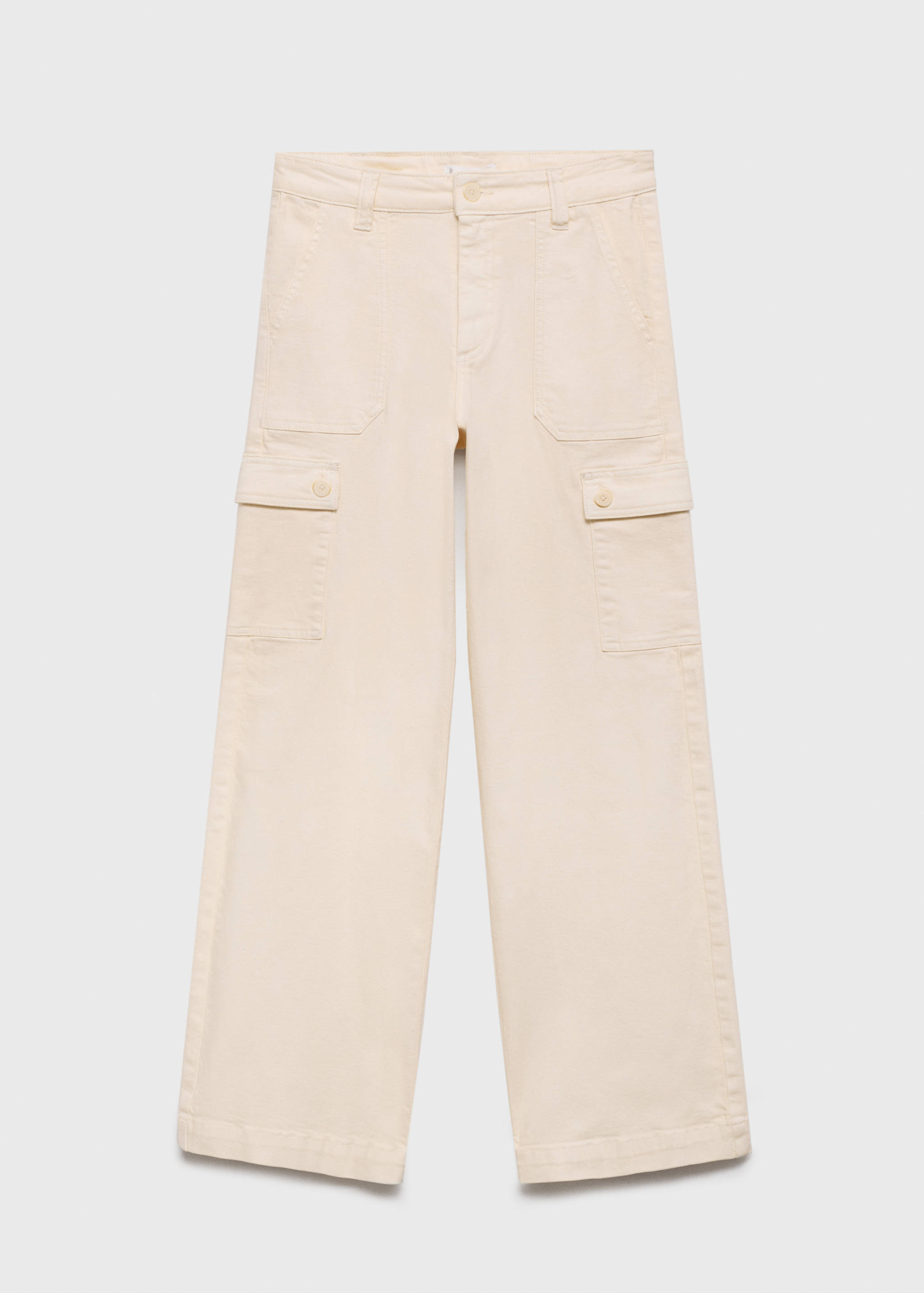 Culotte jeans with pockets - Article without model