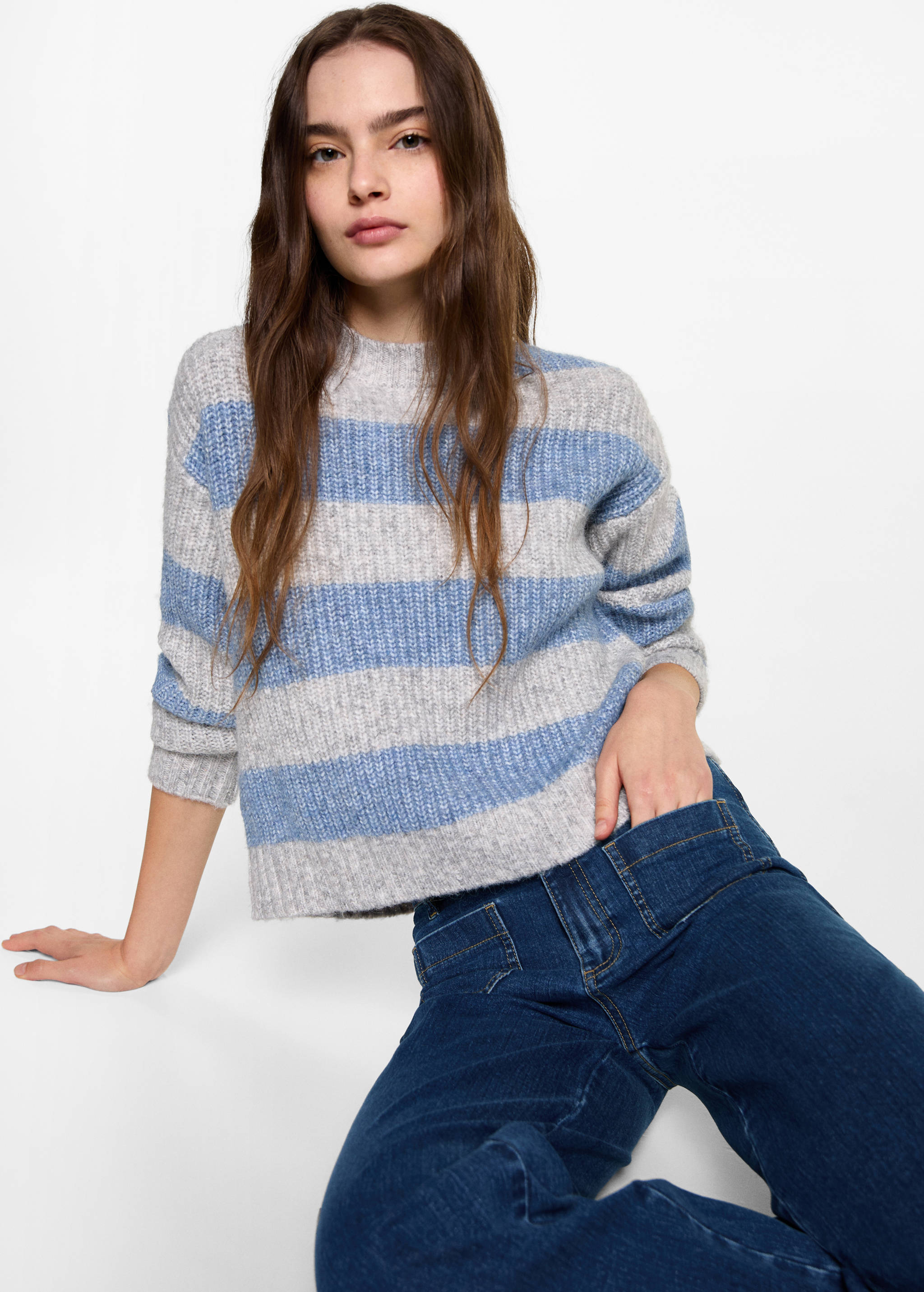 Straight-fit jeans with pockets - Details of the article 2