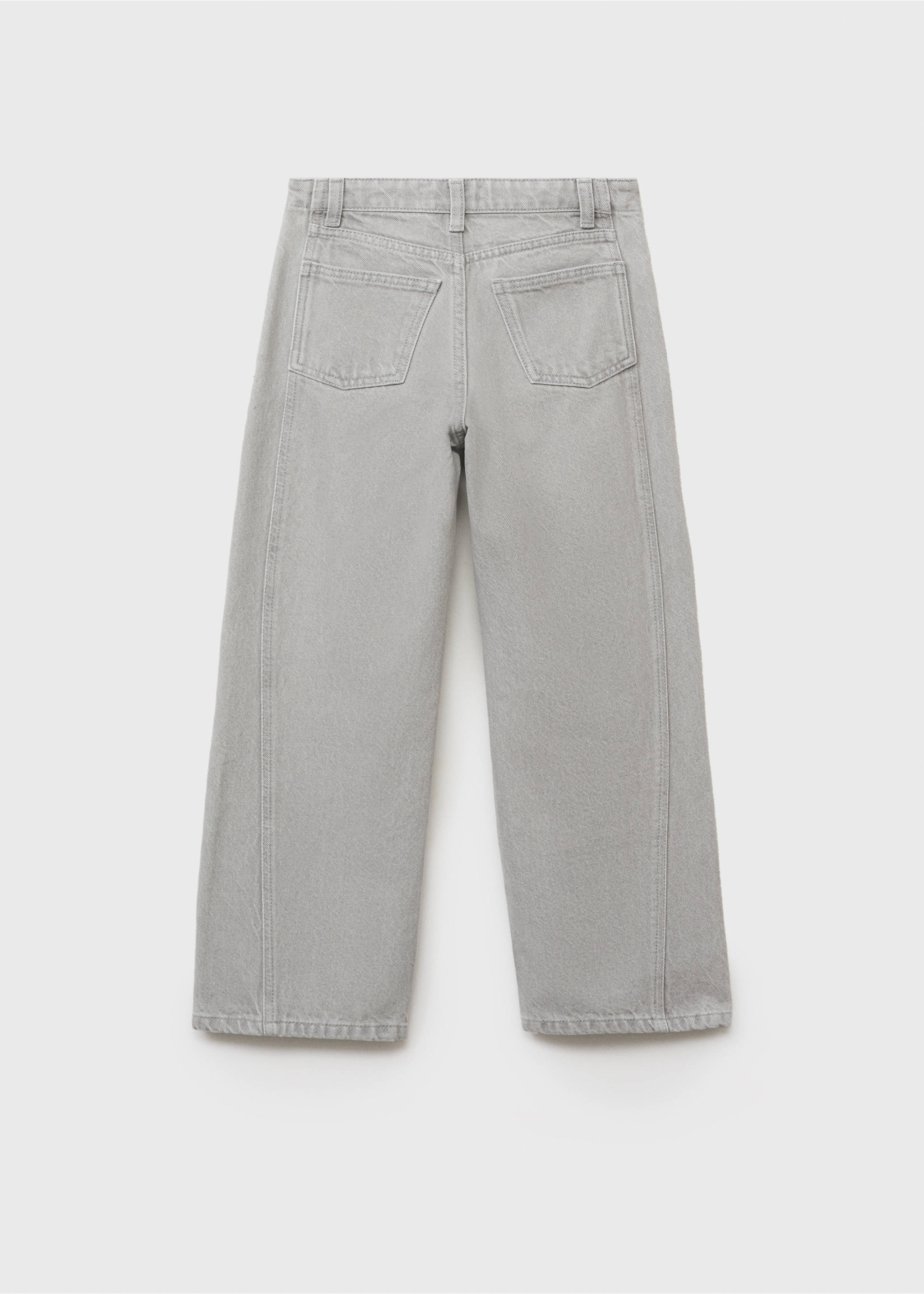 Decorative seam jeans - Reverse of the article, Denim Grey. Ref: 87001095-00.