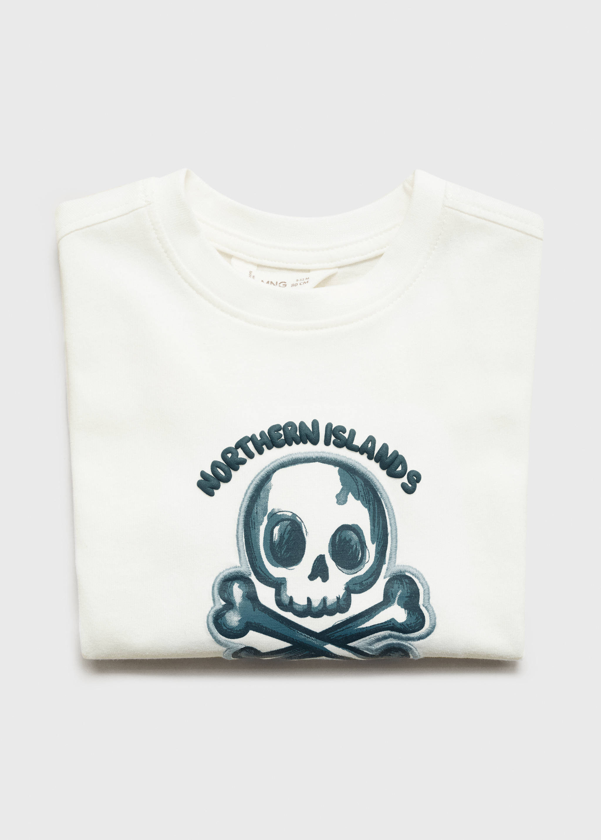 Bedrucktes Baumwoll-T-Shirt - Detail des Artikels 0