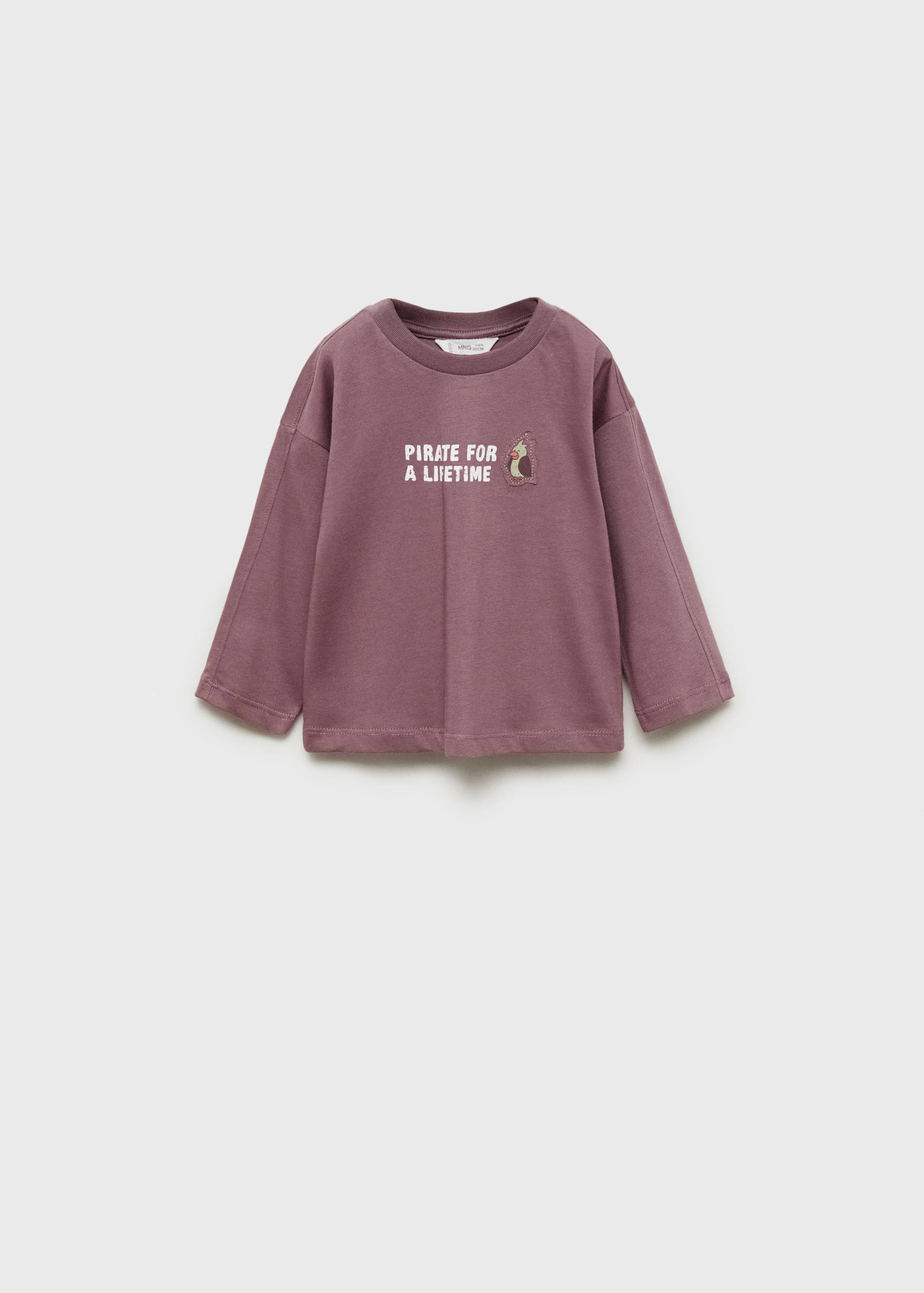 Camiseta algodón mensaje - Artículo sin modelo