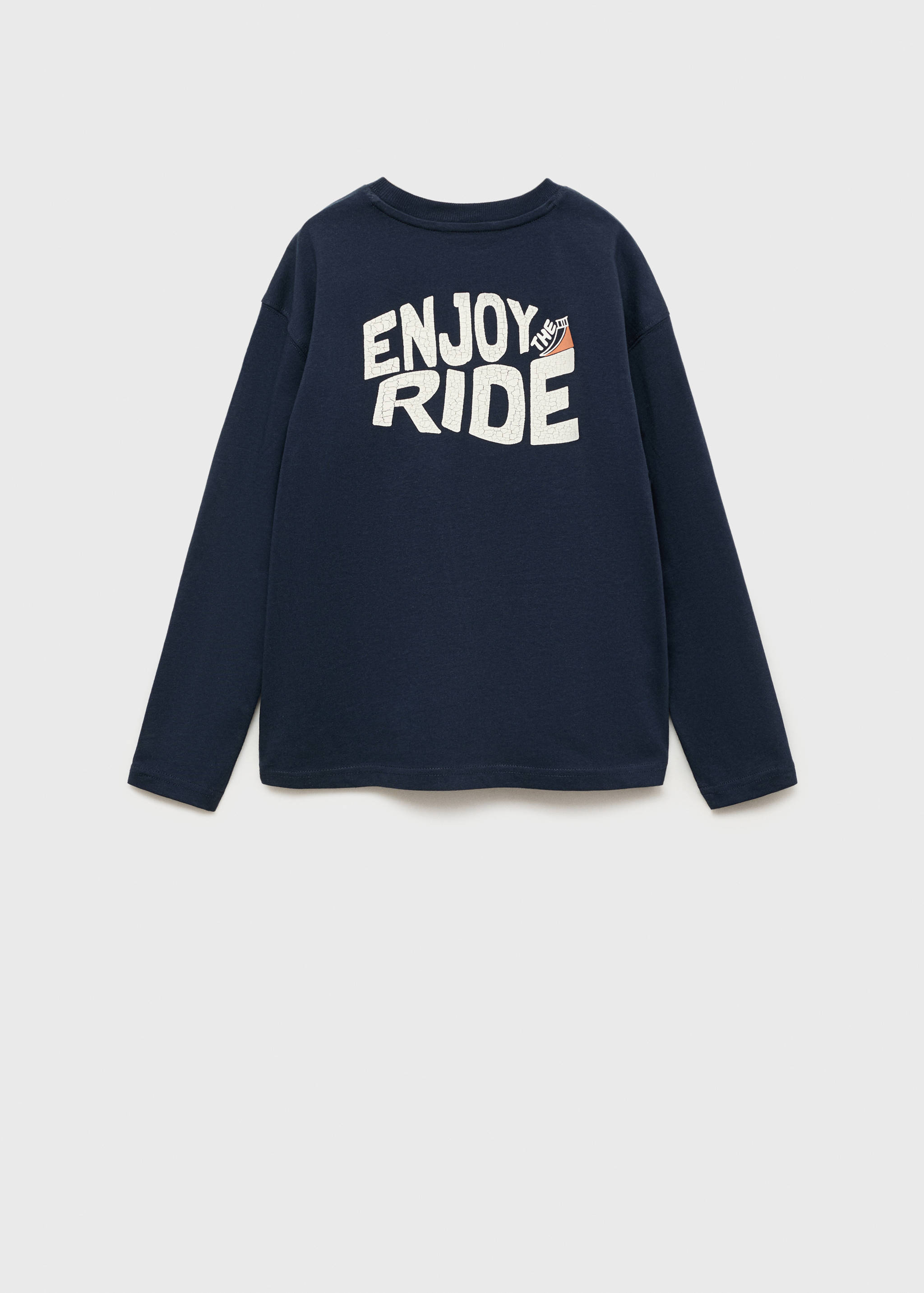 Camiseta algodón estampado - Reverso del artículo