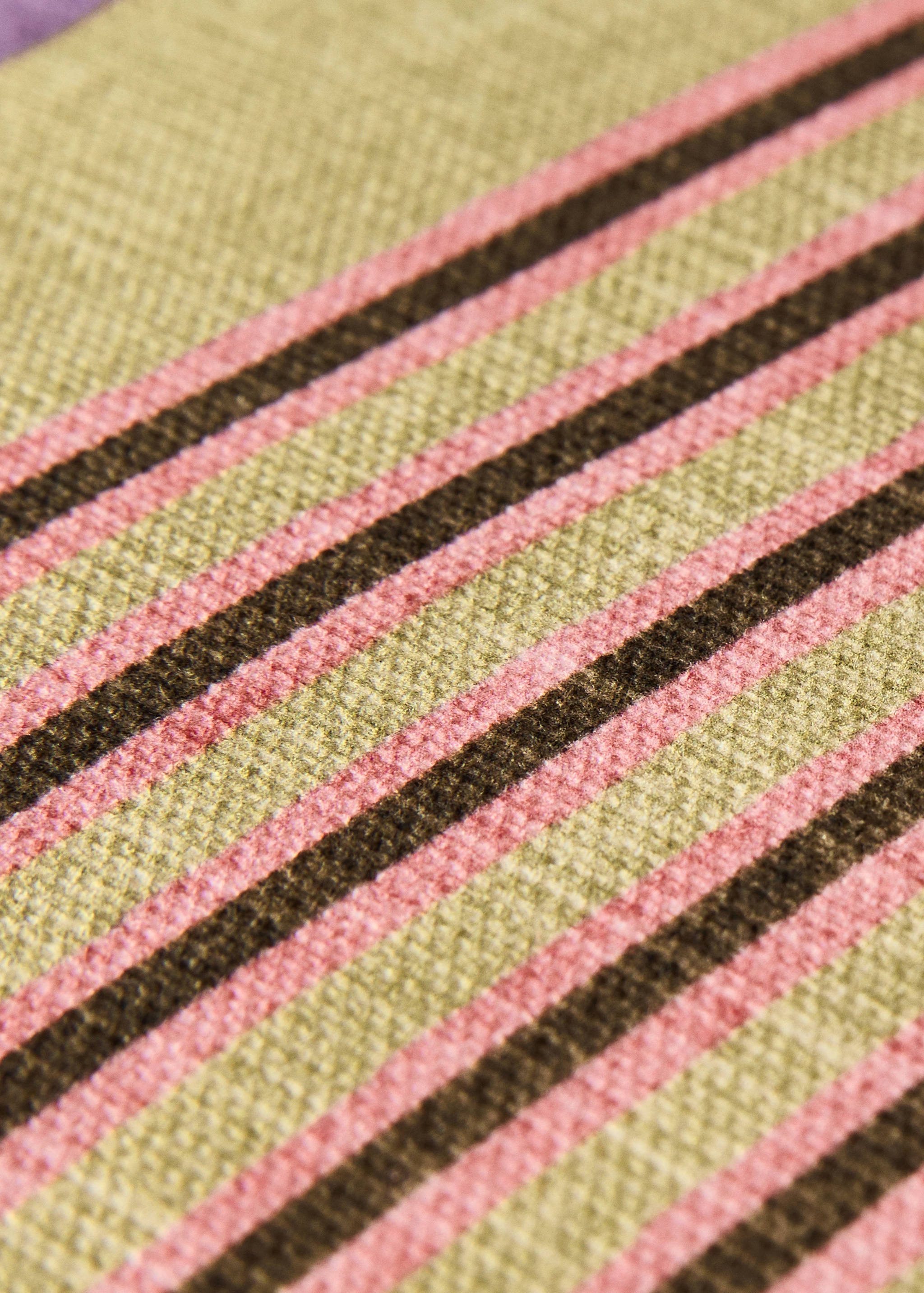 Multi-colored cushion cover with contrasting trim 40x60 cm - Details of the article 1