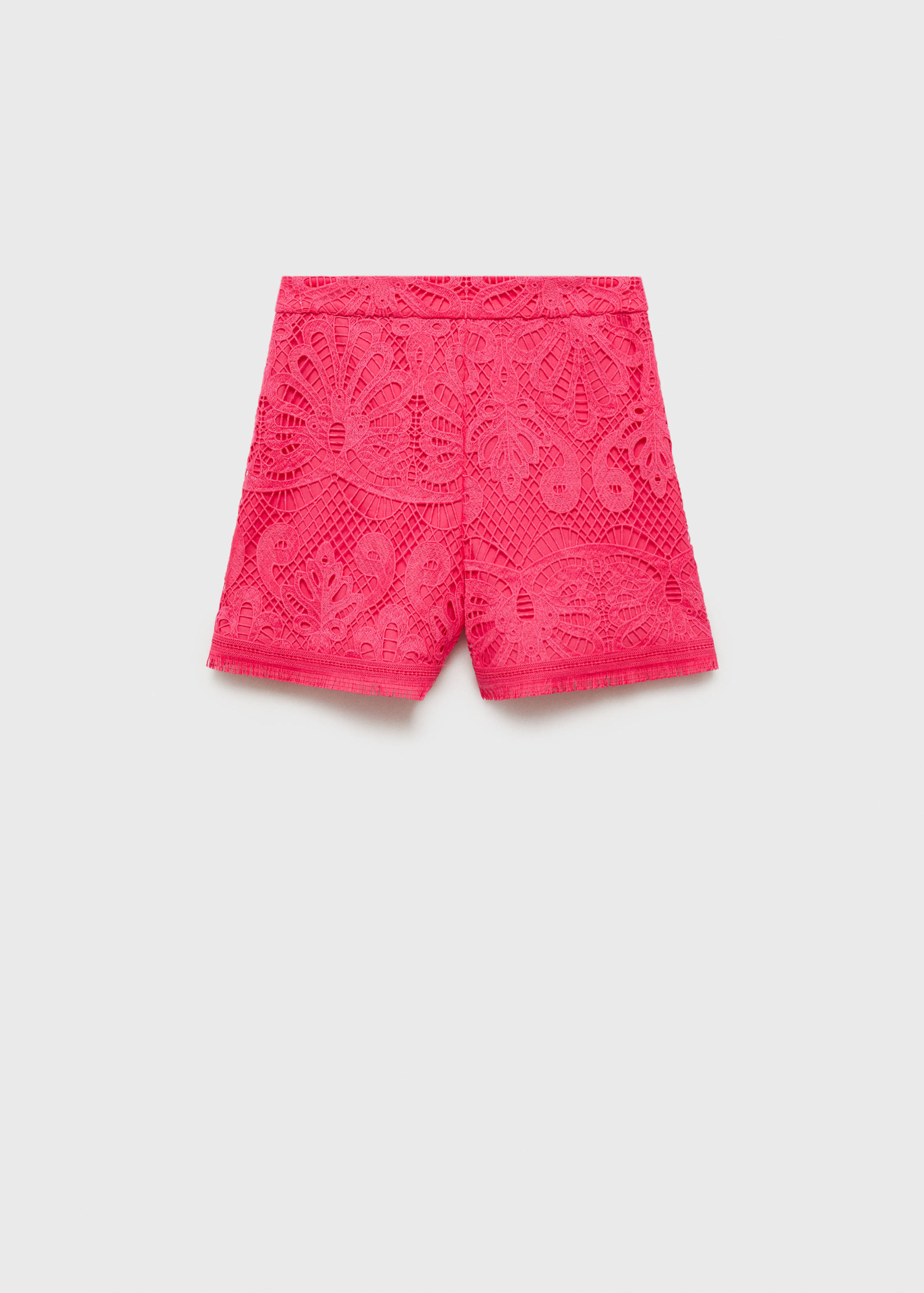 Crochet knitted shorts - Article without model