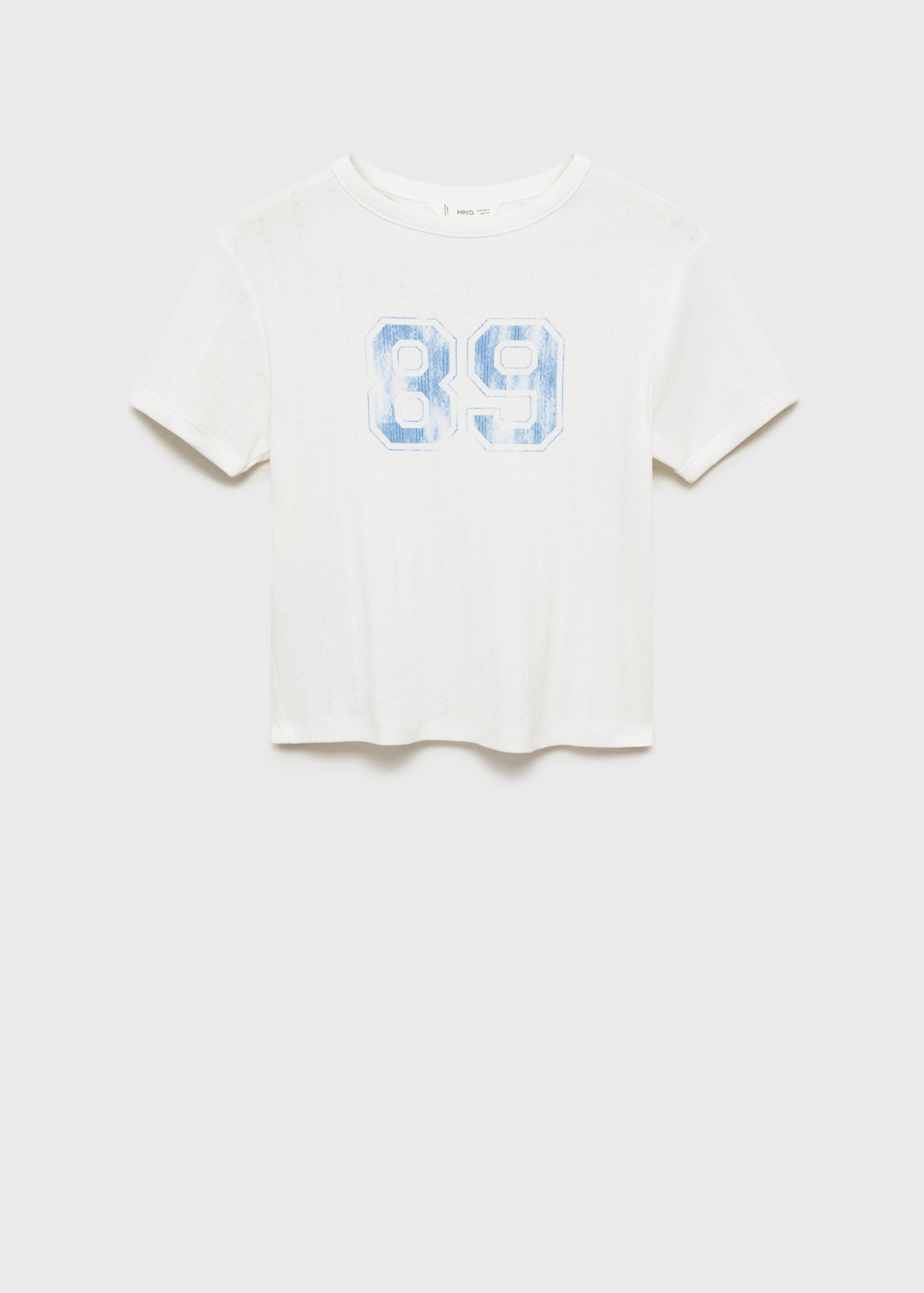 Camiseta manga corta crop - Artículo sin modelo