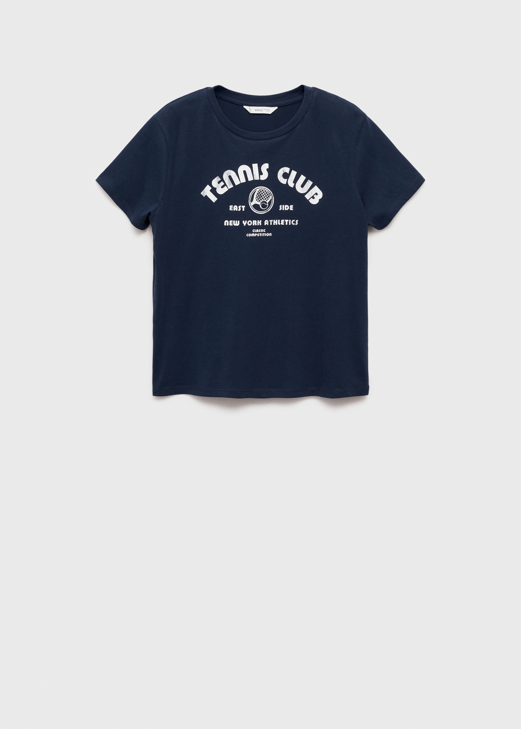 Short-sleeved t-shirt with message - Article without model