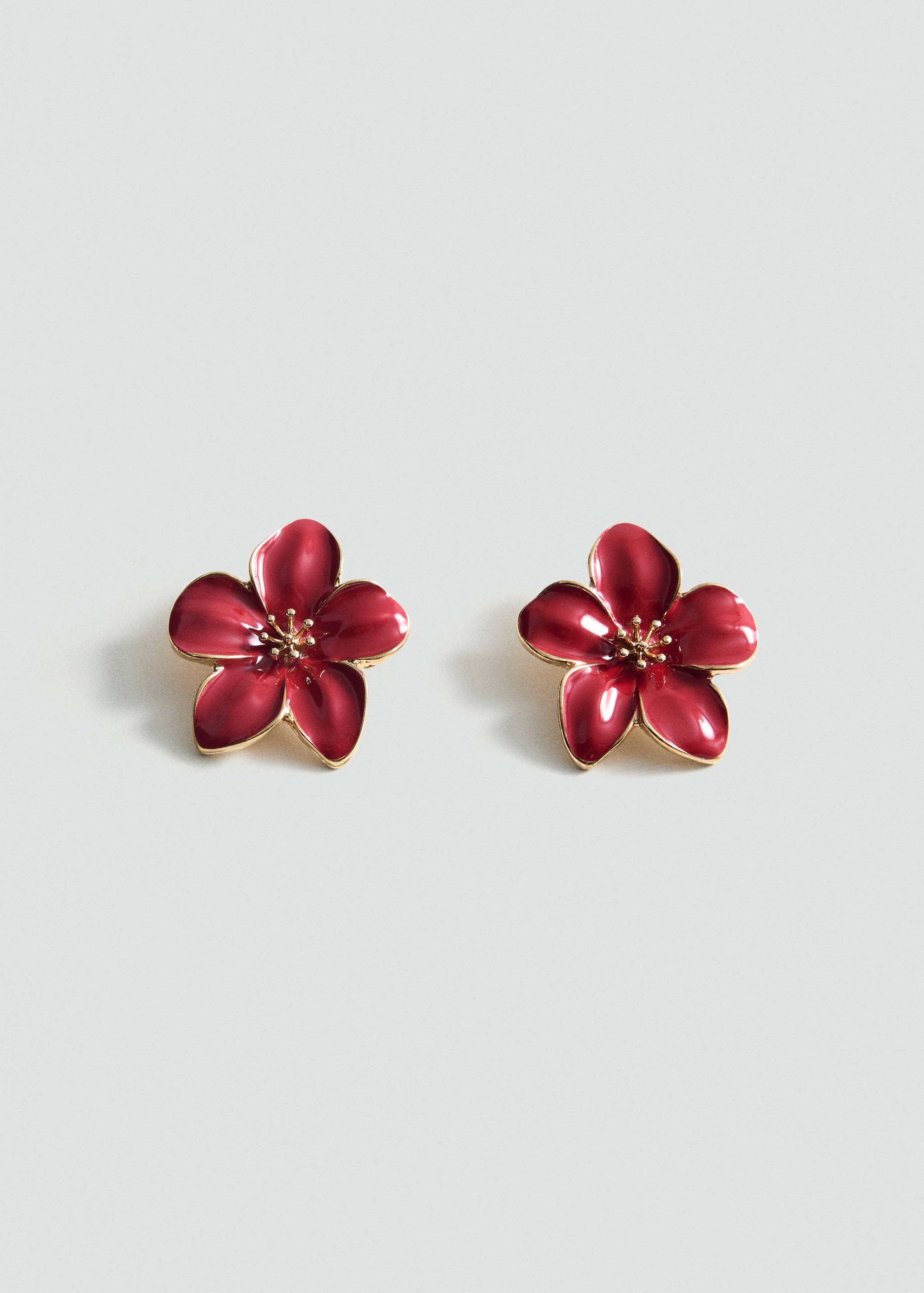 Floral earrings - Article without model