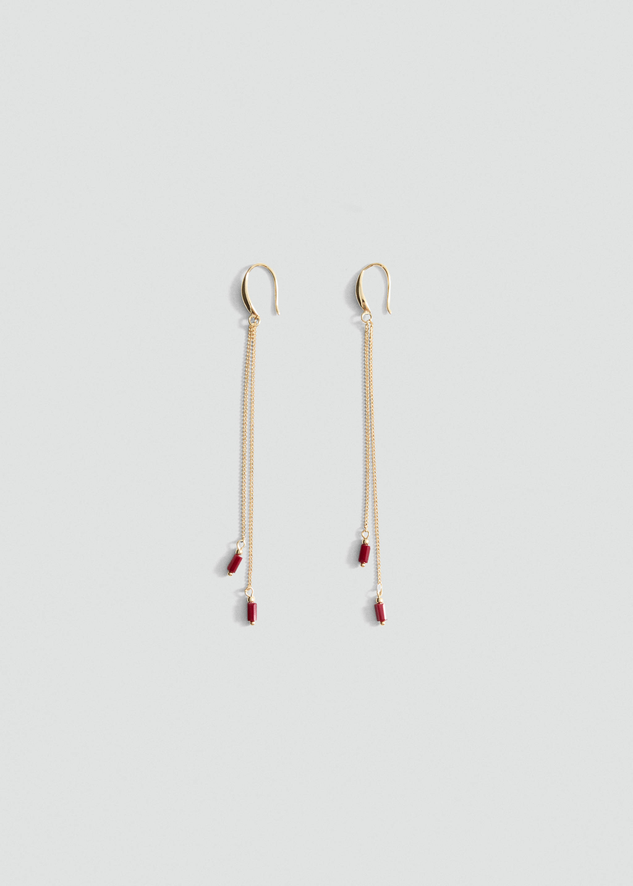 Boucles d'oreilles cascade cristaux - Article sans modèle